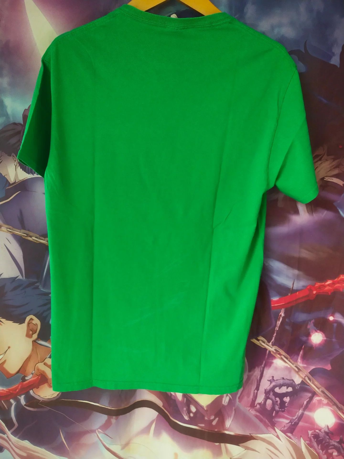 Anime Sesame Street Cookie Big Print Green Cartoon Tee Size US M / EU 48-50 / 2 - 6 Thumbnail