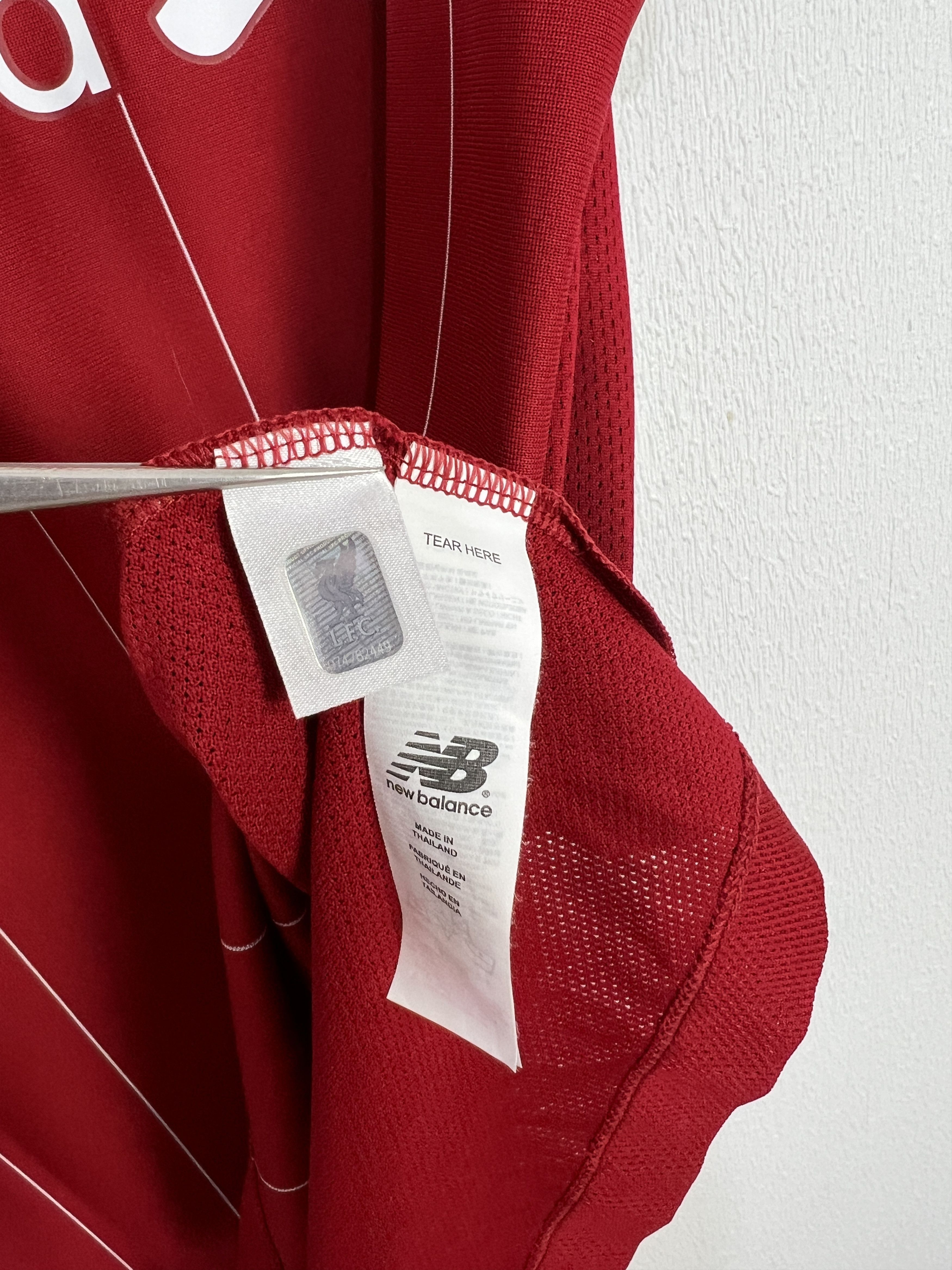 New Balance Liverpool Home football shirt 2019 Soccer #20 Champions Red Size US M / EU 48-50 / 2 - 12 Thumbnail