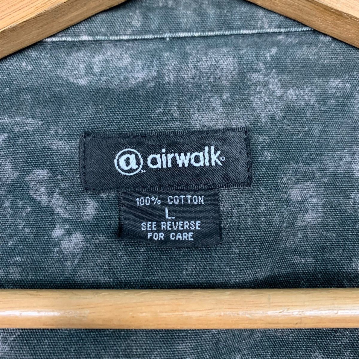 Airwalk AIRWALK Turtleneck 4 Pocket Acid Wash Jacket #2515-C114 Size US L / EU 52-54 / 3 - 14 Thumbnail