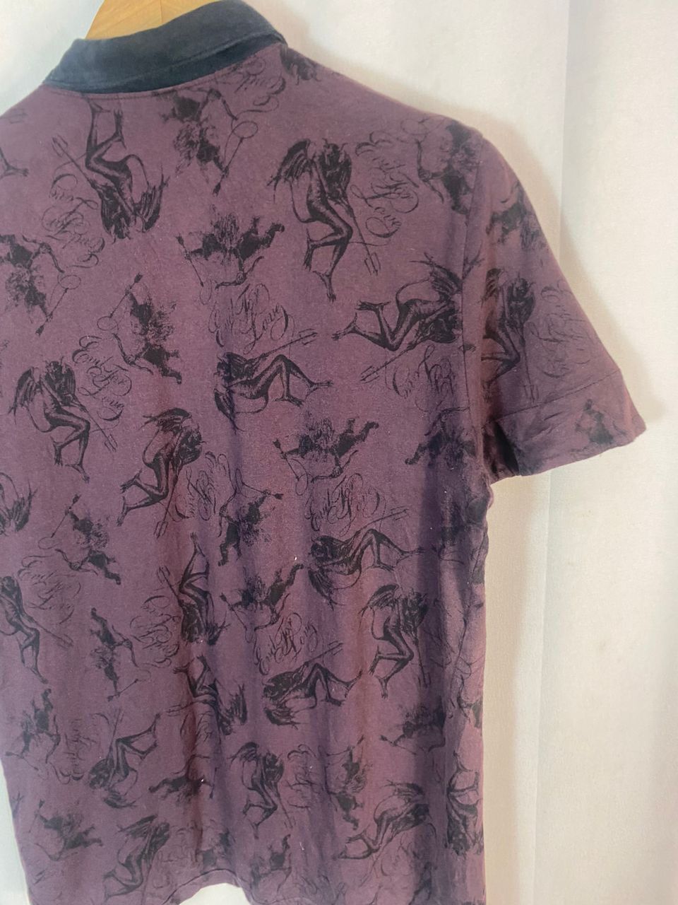 Japanese Brand × Seditionaries Fullprint polo shirt half button up by smack engineer Size US M / EU 48-50 / 2 - 10 Thumbnail