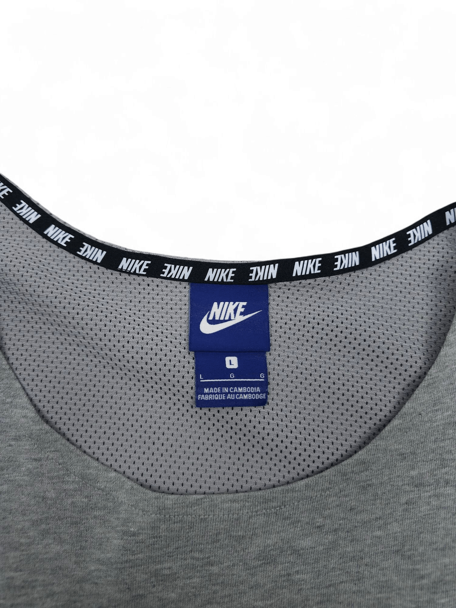 Nike 💎 Vintage Nike Gray Sport Tank Top T-shirt Relaxed Y2K Size US L / EU 52-54 / 3 - 4 Thumbnail