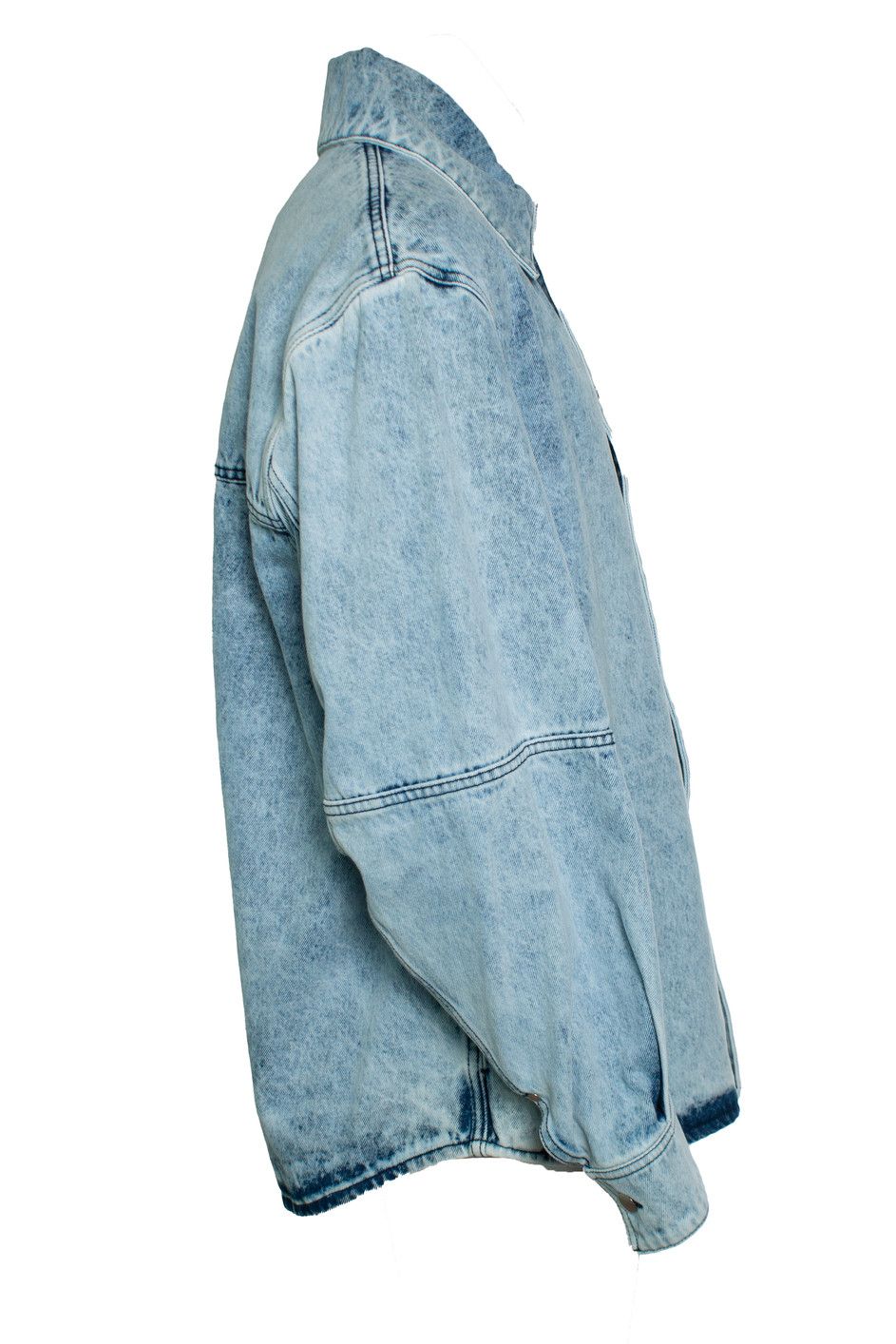 LGN LOUIS GABRIEL NOUCHI LGN Louis Gabriel Nouchi, Blue washed denim jacket Size US M / EU 48-50 / 2 - 3 Thumbnail