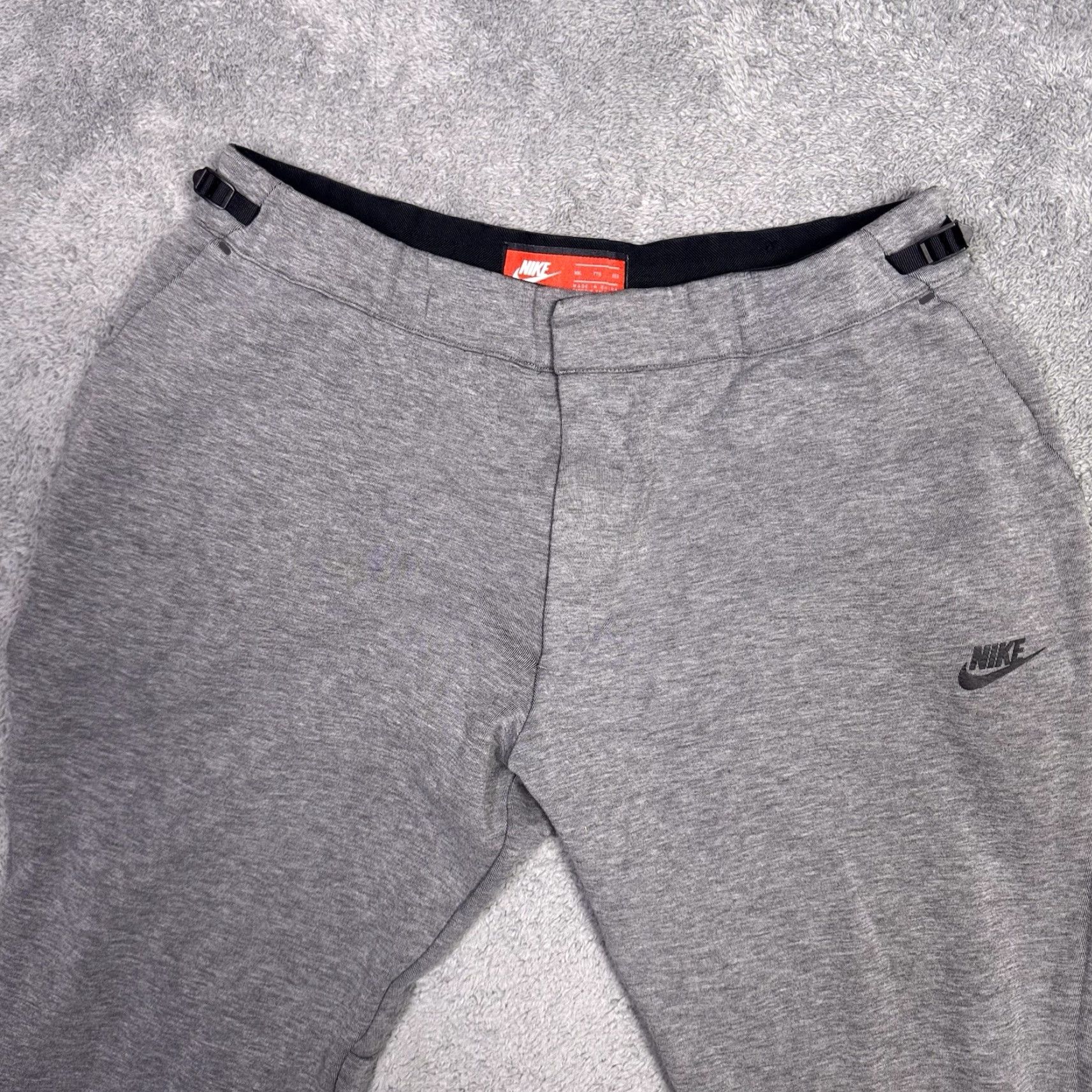 Nike Nike Tech Fleece Pants Mens 2XL Jogger Sweatpants Slim Tapered 832120 Heather Gray Size US 39 - 3 Thumbnail