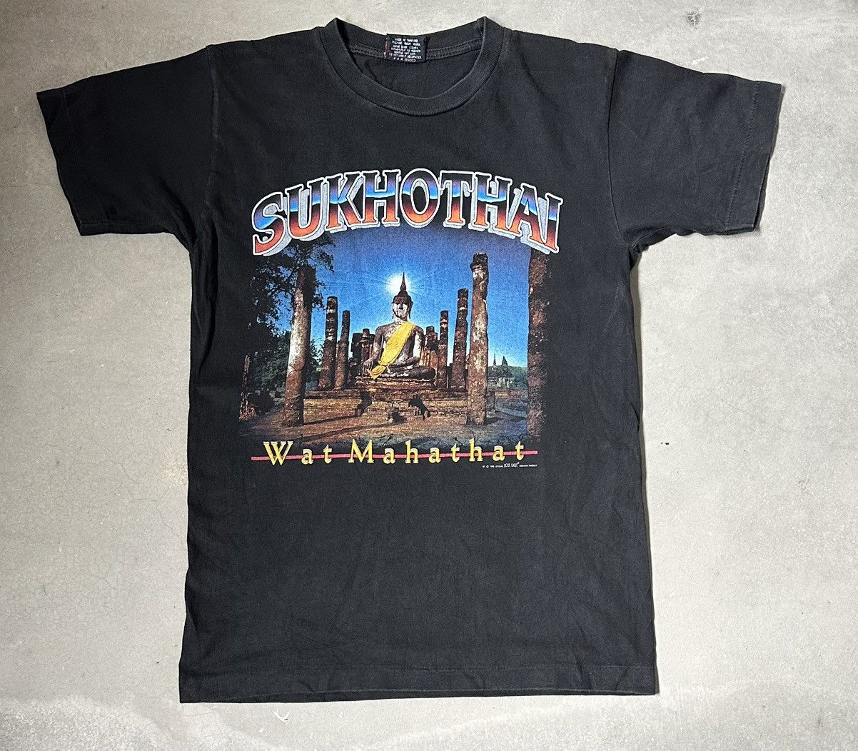 Vintage VINTAGE SUKHOTHAI RELIGION TEE Size US M / EU 48-50 / 2 - 1 Thumbnail