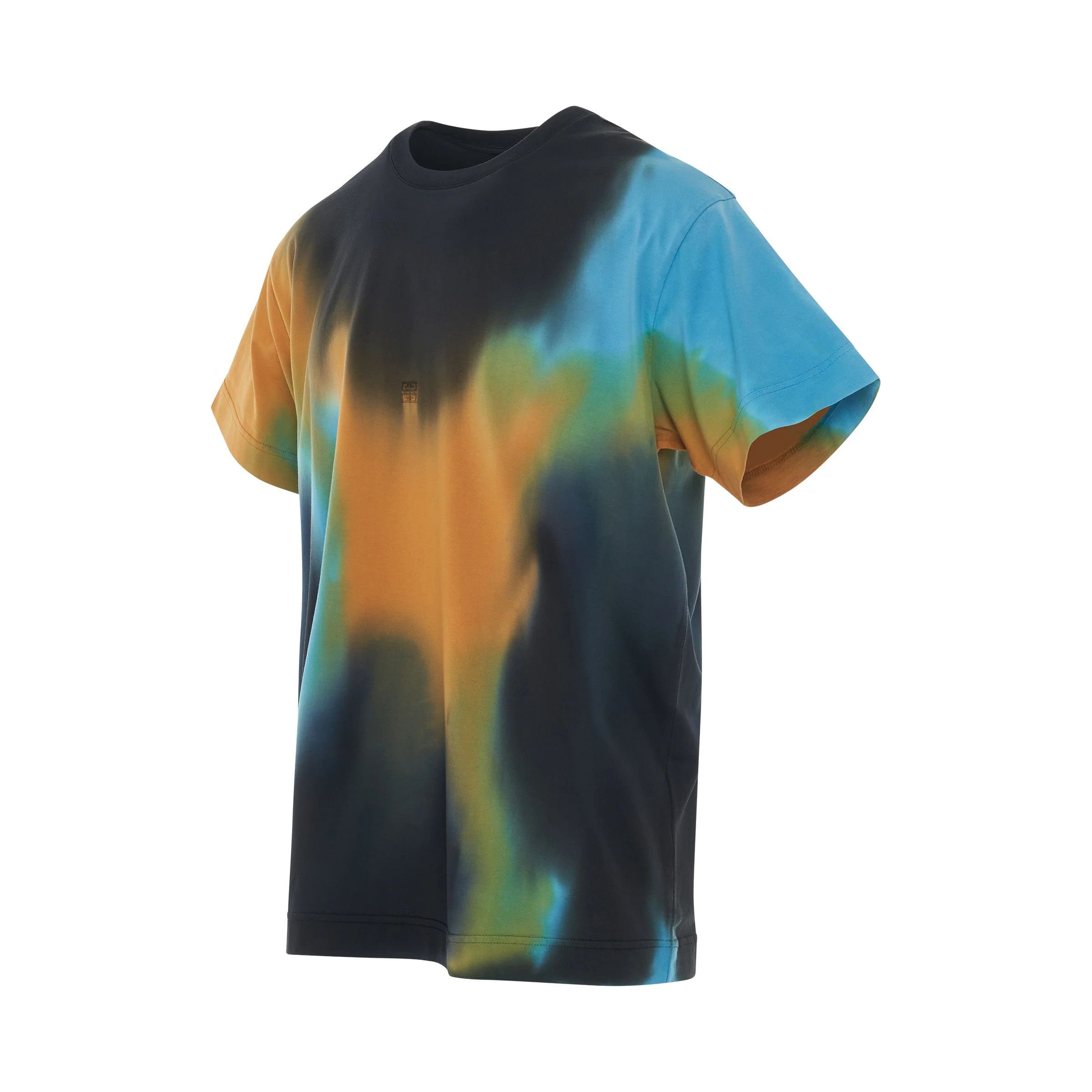 Givenchy o1mris0824 Back Cut T-Shirt in Black/Blue Size US XS / EU 42 / 0 - 2 Thumbnail