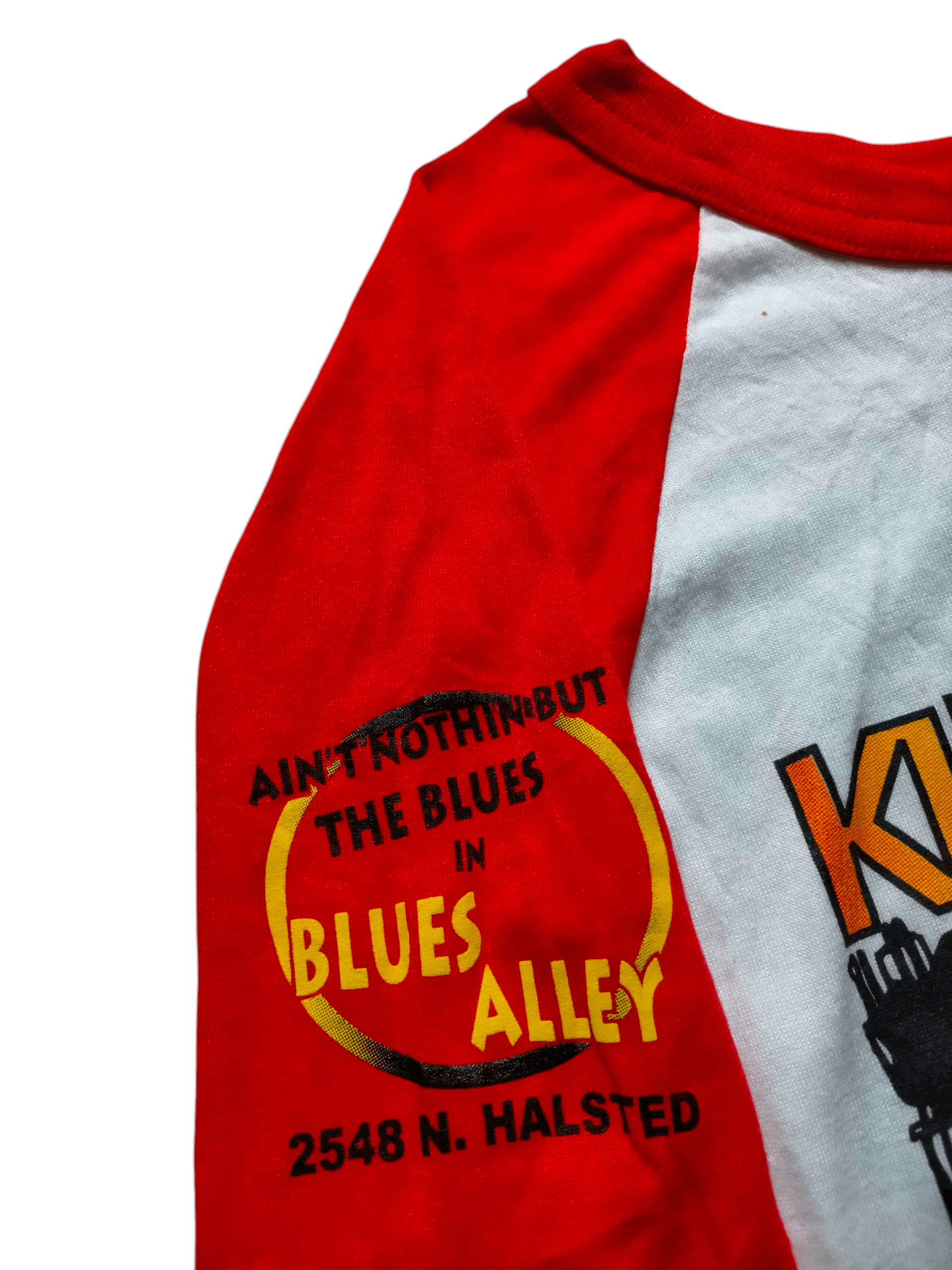 Band Tees Vintage Kingston Mines Chicago Three Quarter tee Size US M / EU 48-50 / 2 - 4 Thumbnail