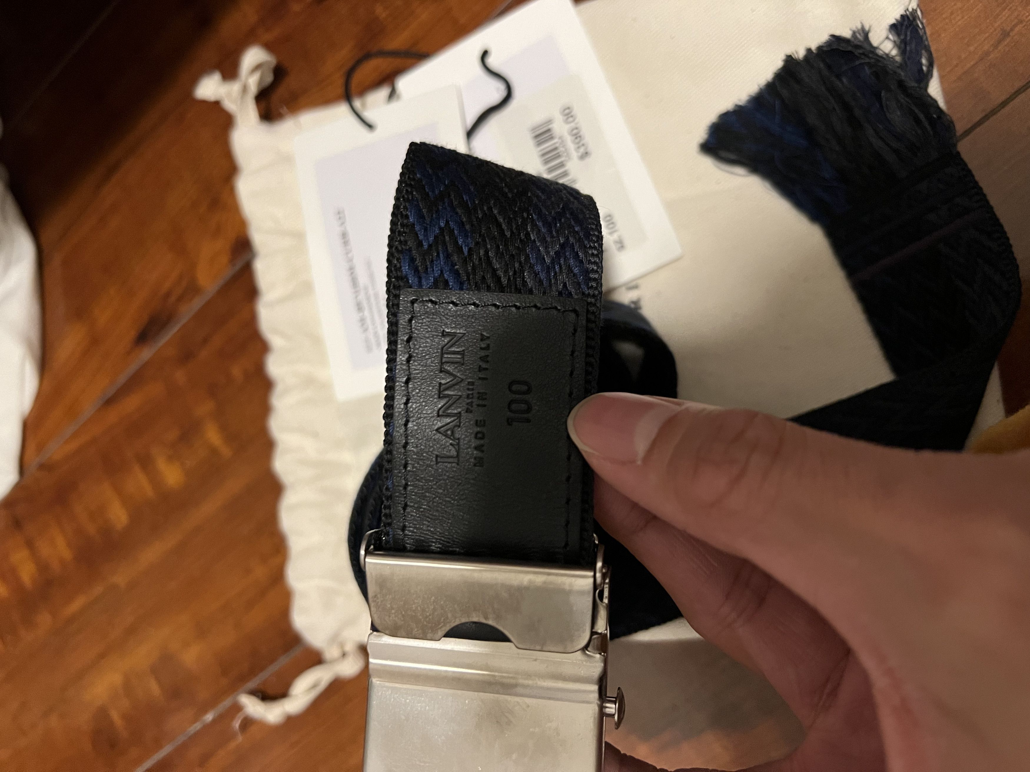 Lanvin LANVIN MEN BELT Size ONE SIZE - 2 Thumbnail