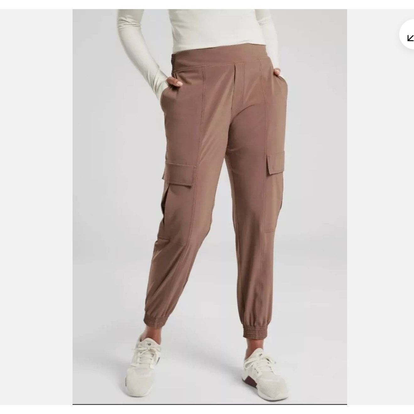 Athleta ATHLETA Chelsea Utility Jogger Mineral Brown Pants 4P Size 27" / US 4 / IT 40 - 1 Thumbnail