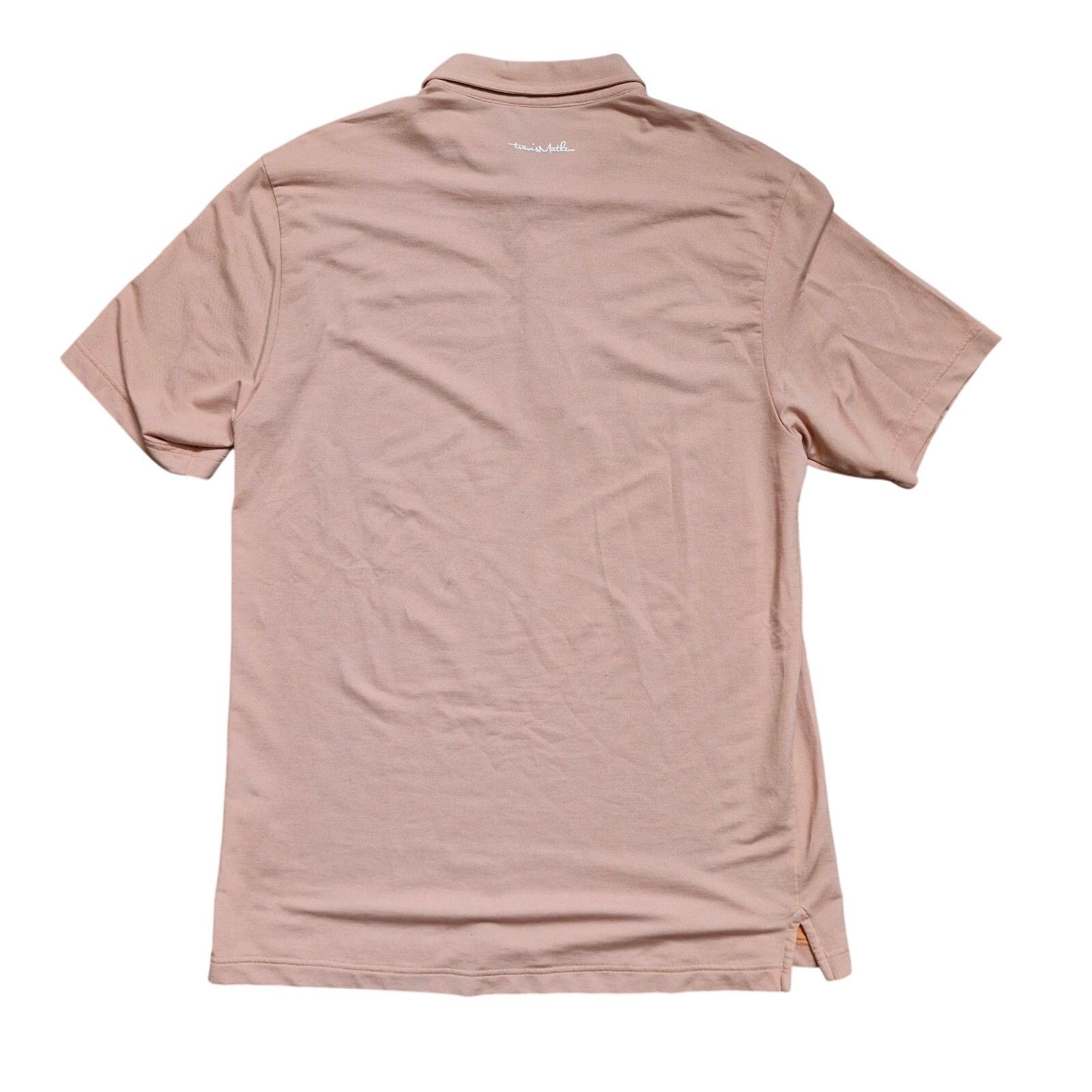 TravisMathew Travis Mathew Polo Shirt Men’s Large Orange Short Sleeve Size US L / EU 52-54 / 3 - 4 Thumbnail