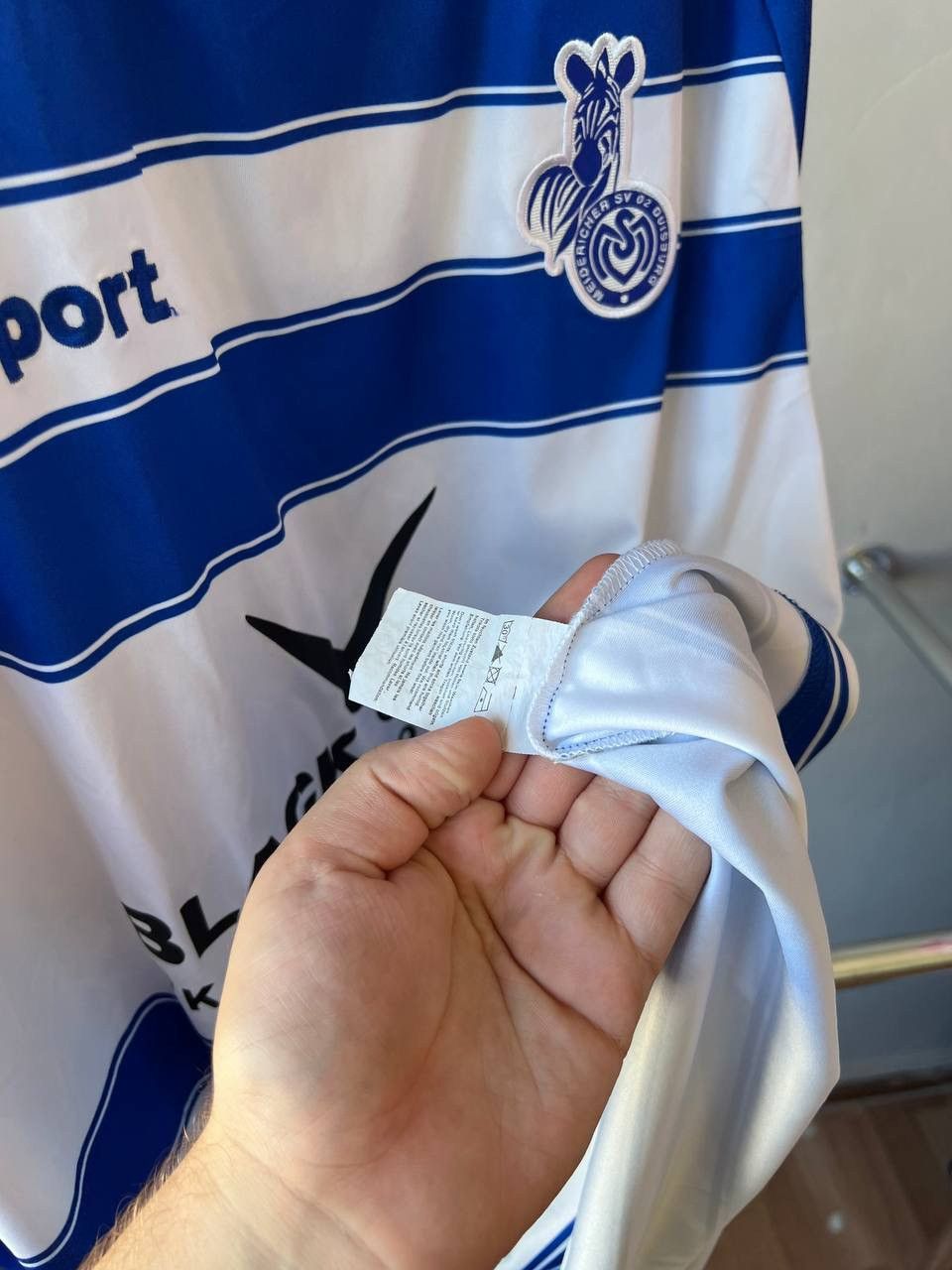 Sports Specialties 2015/16 MSV DUISBURG MATCH WORN #5 SOCCER JERSEY SHIRT 4XL Size US XXL / EU 58 / 5 - 11 Thumbnail