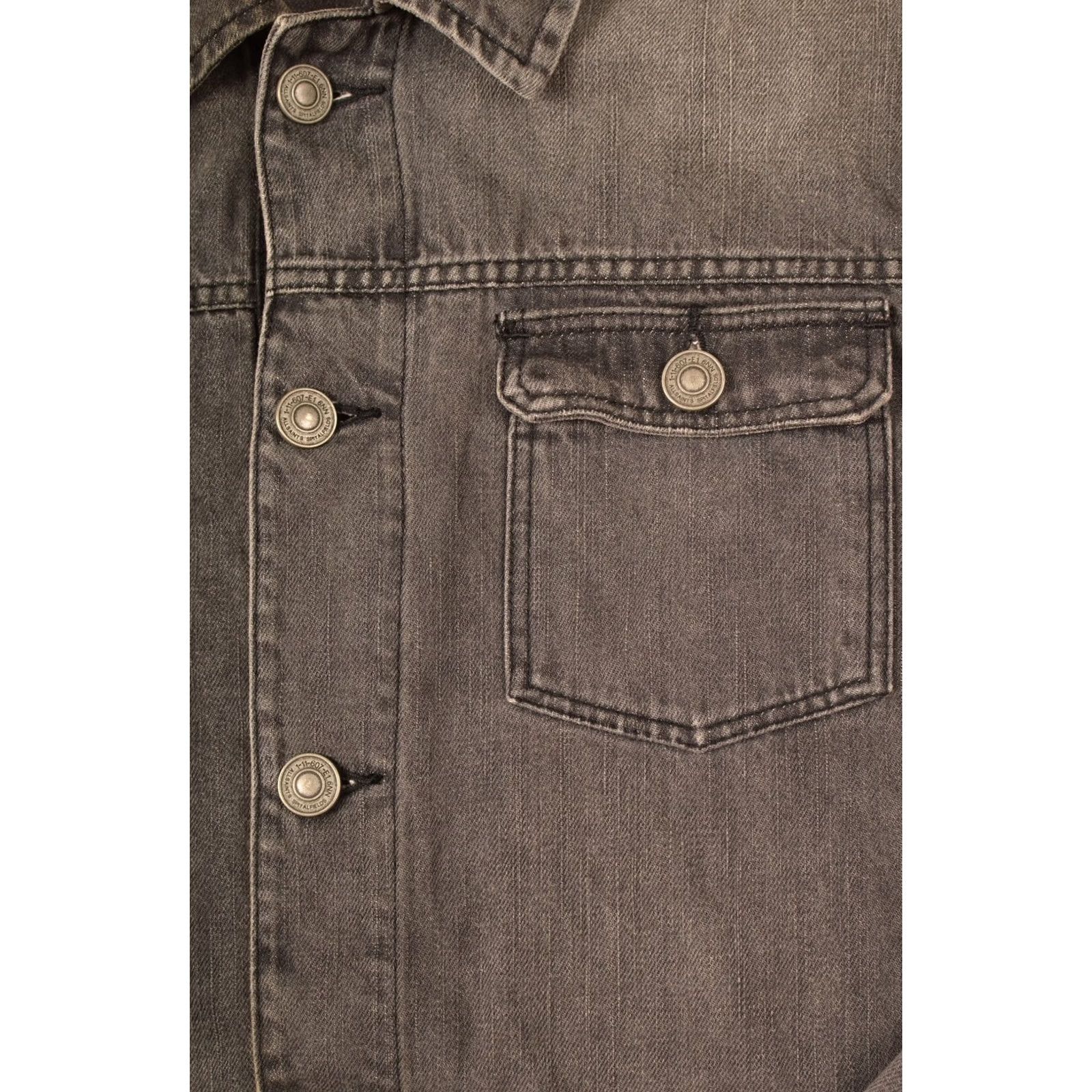 Allsaints AllSaints Struan Gray Denim Jacket XL Mens Size US 36 / EU 52 - 2 Thumbnail