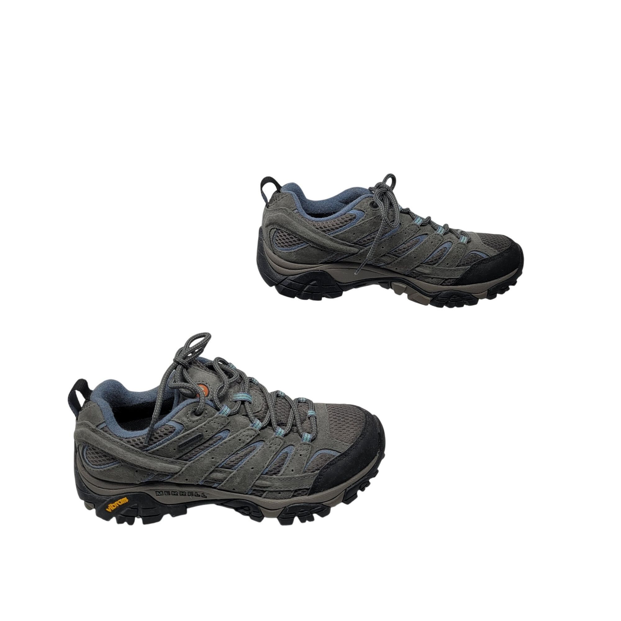 Merrell Merrell J06026 Womens MOAB 2 Waterproof Granite Hiking Shoes Size US 7.5 / IT 37.5 - 10 Thumbnail