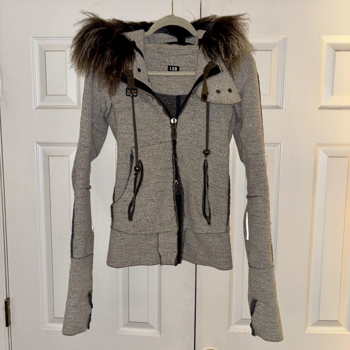 Le Grande Bleu (L.G.B.) LGB fur parka Size US S / EU 44-46 / 1 - 1 Thumbnail