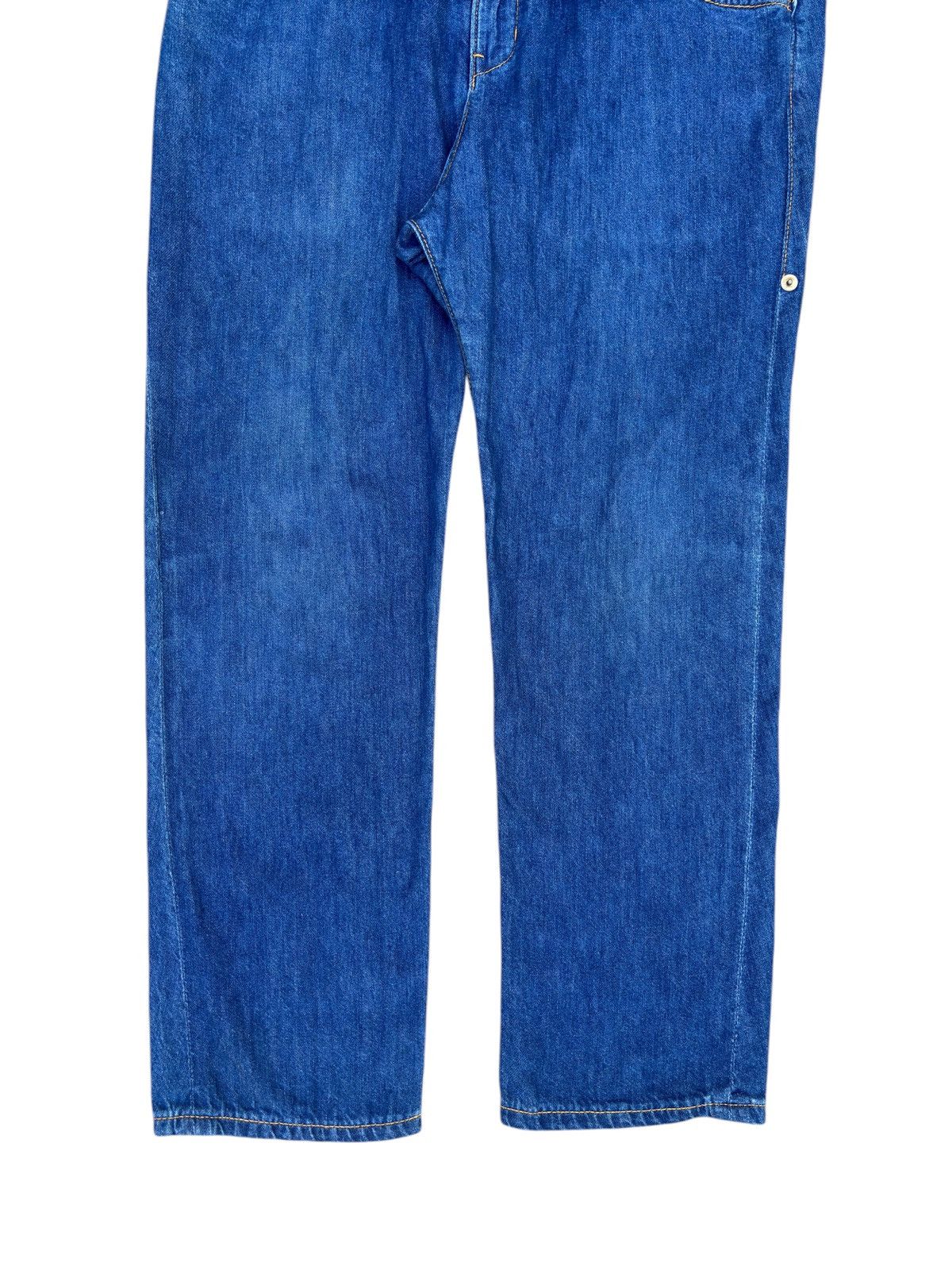 Issey Miyake × Ne-Net Mercibeaucoup jevous emprie drop crotch Denim Jeans Japan Size 32" / US 10 / IT 46 - 3 Thumbnail