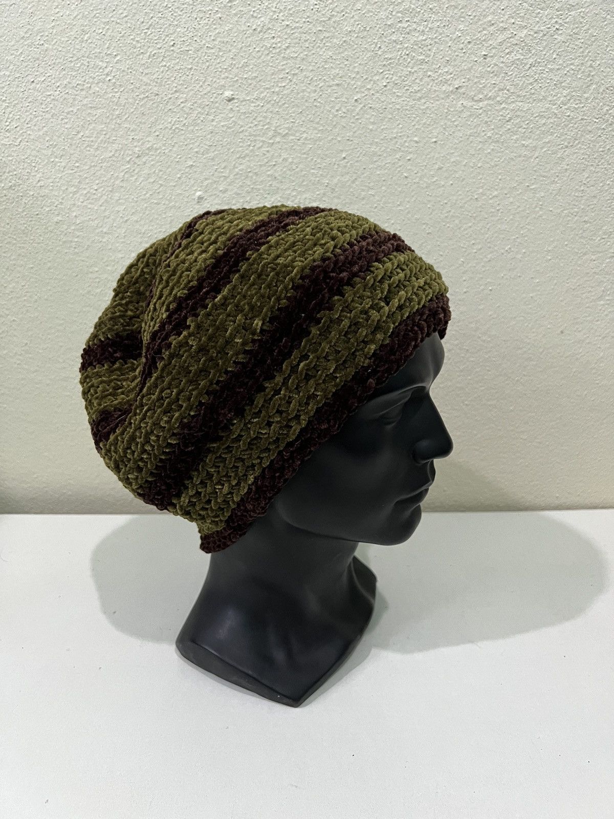 Japanese Brand Japanese Brand Handmade Knitted Beanie Hats Size ONE SIZE - 4 Thumbnail