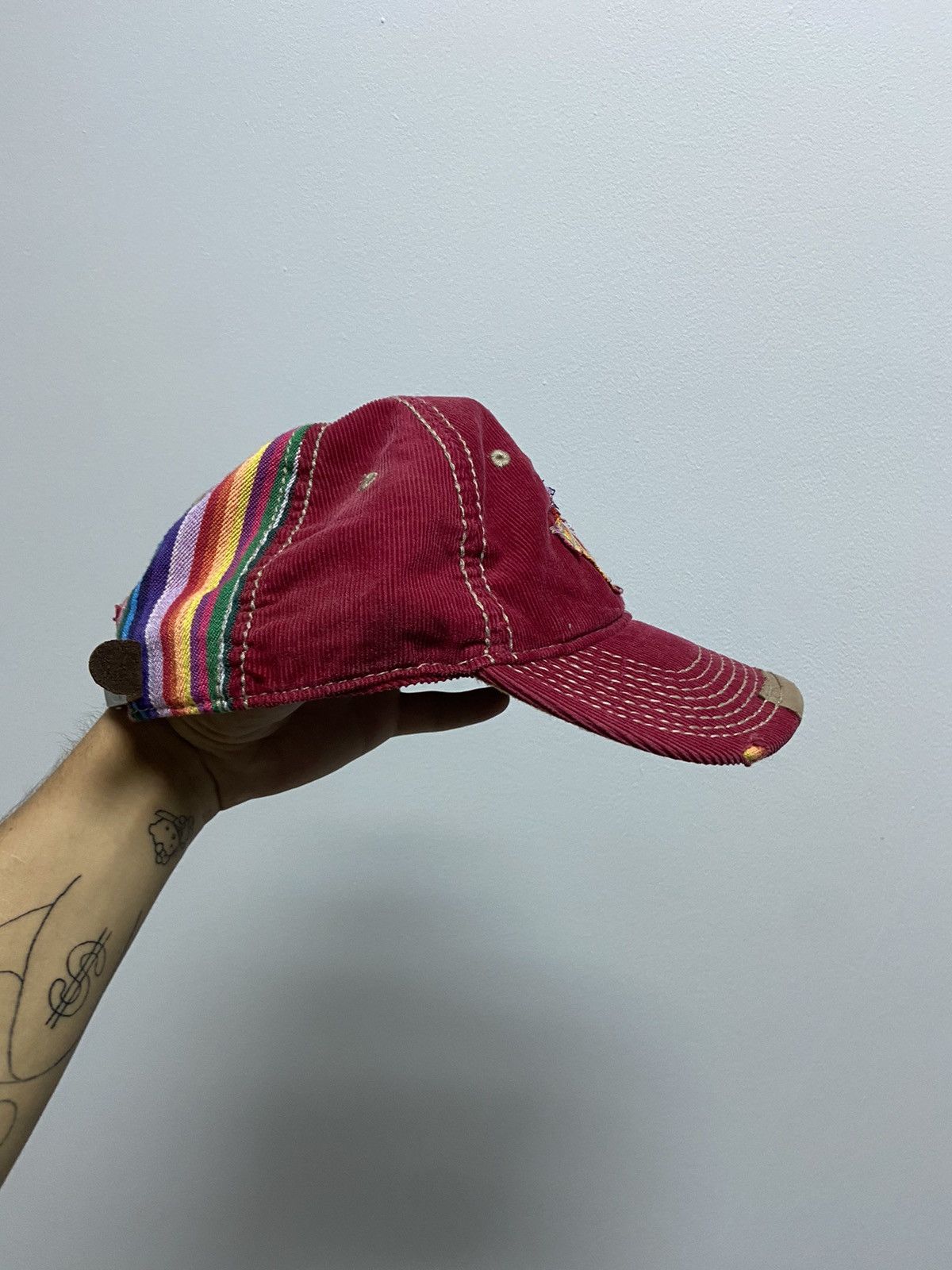 True Religion × Vintage True Religion Cap Vintage Big Logo Skate Sk8 Y2K Rainbow Size ONE SIZE - 2 Thumbnail