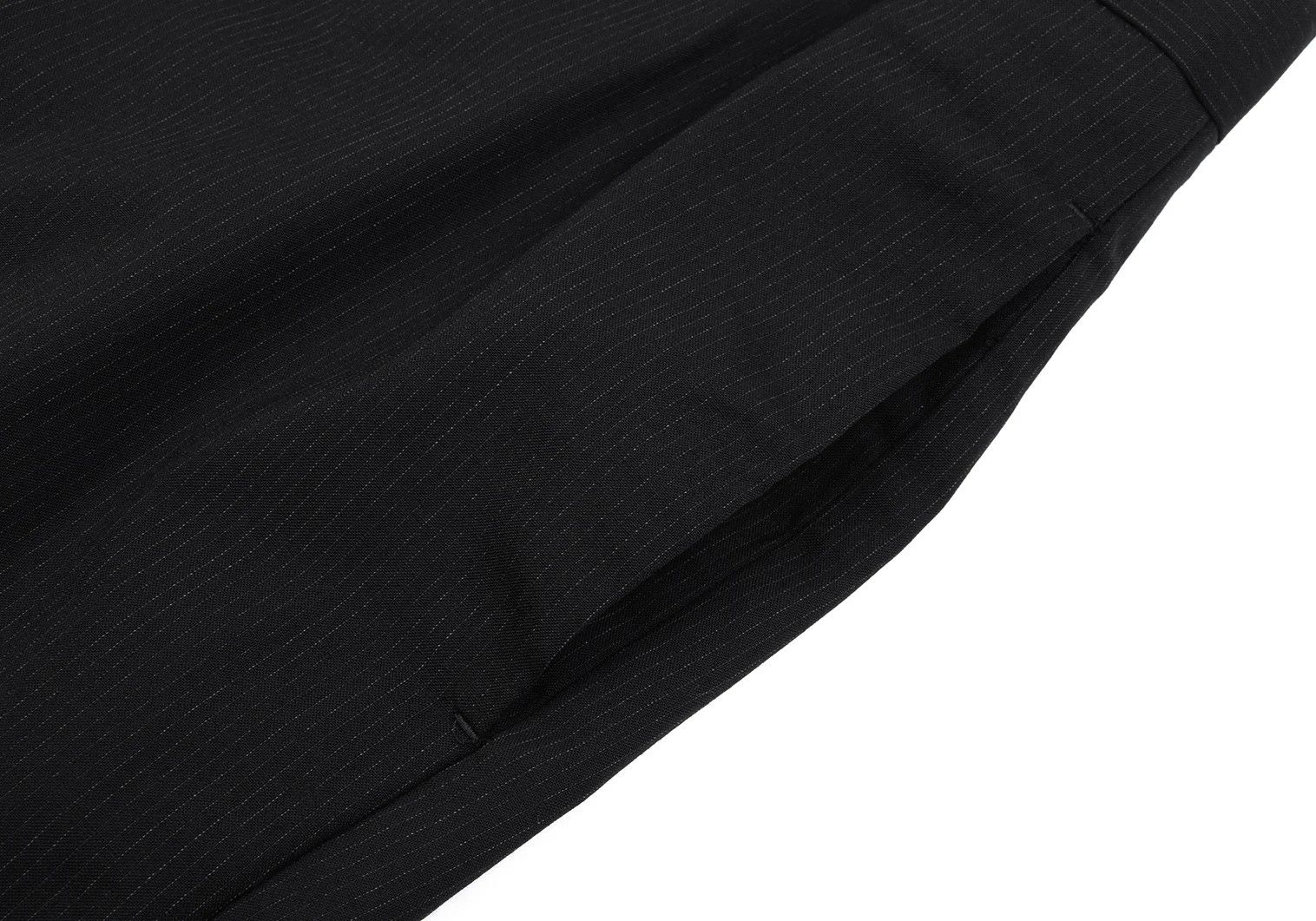 Jean Paul Gaultier Wool Blend Striped Pants in Black, Size 50 Size US 34 / EU 50 - 3 Thumbnail