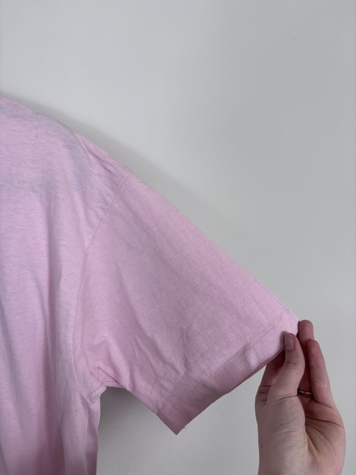 Vintage Vintage 1990s Palm Beach USA Big Graphic Pink T-Shirt Tee Size US L / EU 52-54 / 3 - 8 Thumbnail