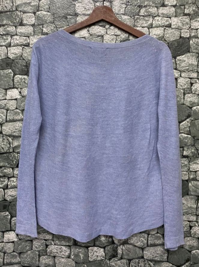 Yohji Yamamoto Vintage Ined Yohji Yamamoto Knitwear Shirt Size M / US 6-8 / IT 42-44 - 2 Thumbnail