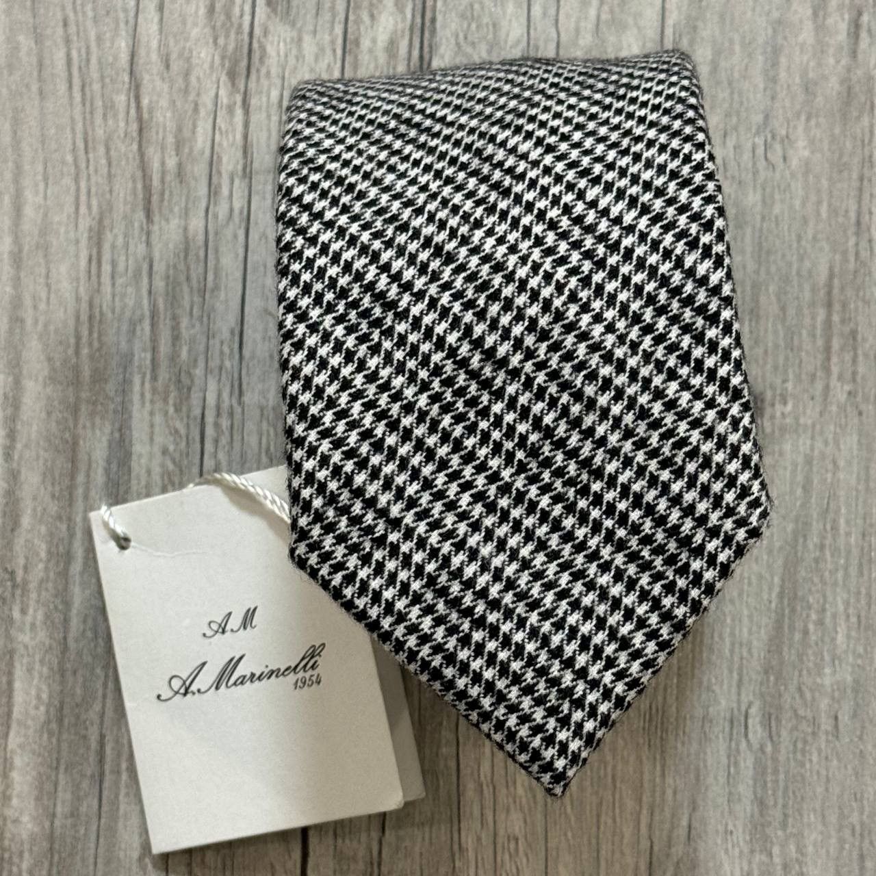 E. Marinella NEW A.Marinelli Napoli Lana Wool Tie Size ONE SIZE - 1 Thumbnail