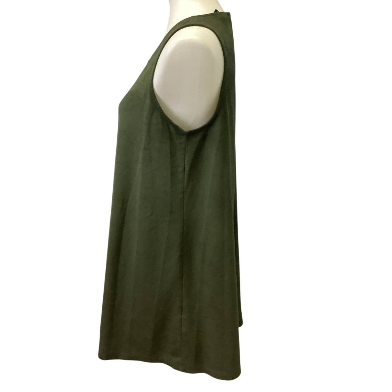 Forever 21 Forever 21 Womens Large PolyBlend Soft Short Sheath Dress Size L / US 10 / IT 46 - 2 Thumbnail