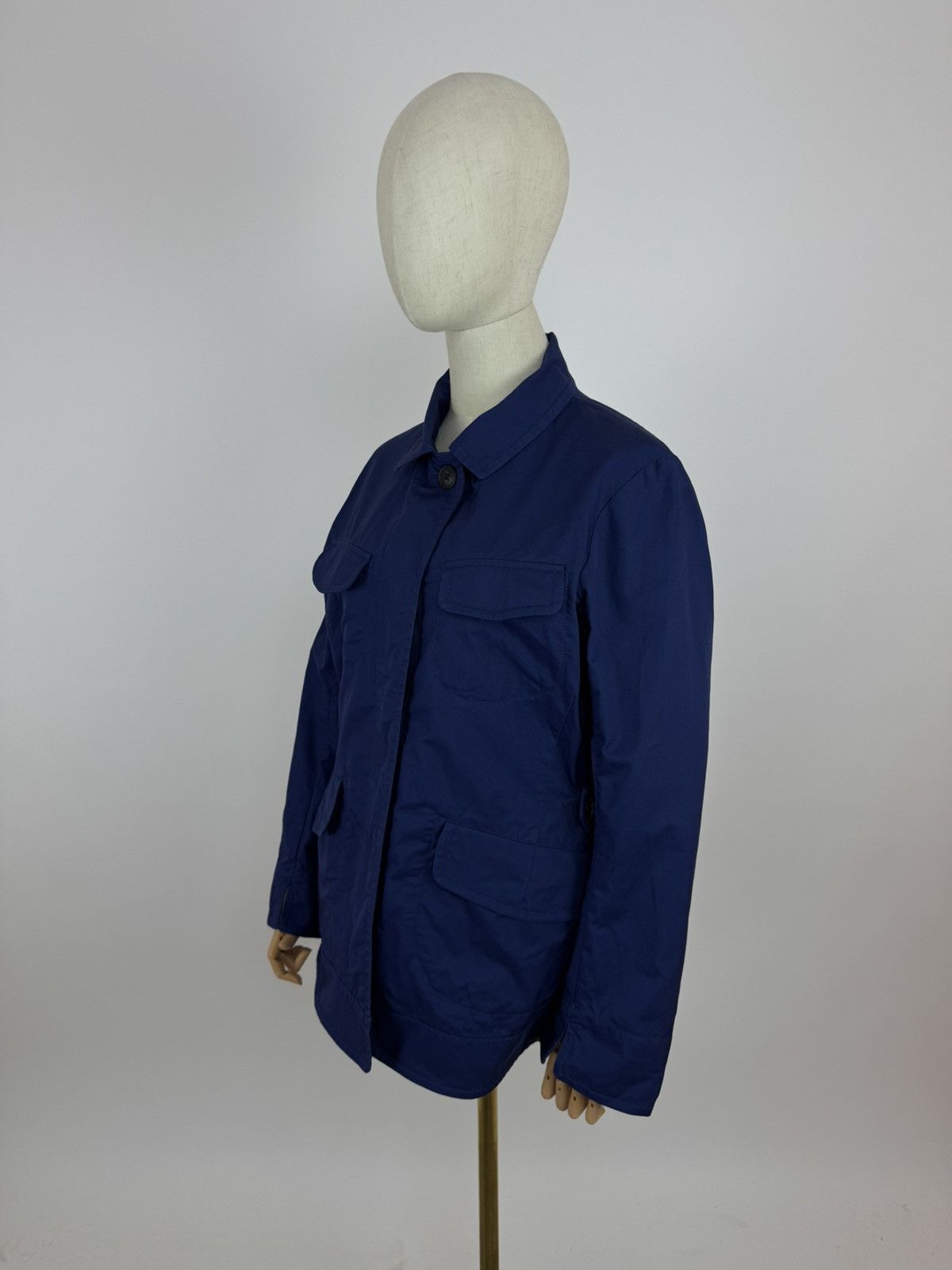 Japanese Brand × Jil Sander × Uniqlo Uniqlo Jil Sander Womens Jacket Toscana Pockets Cotton/Linen Size S / US 4 / IT 40 - 3 Thumbnail