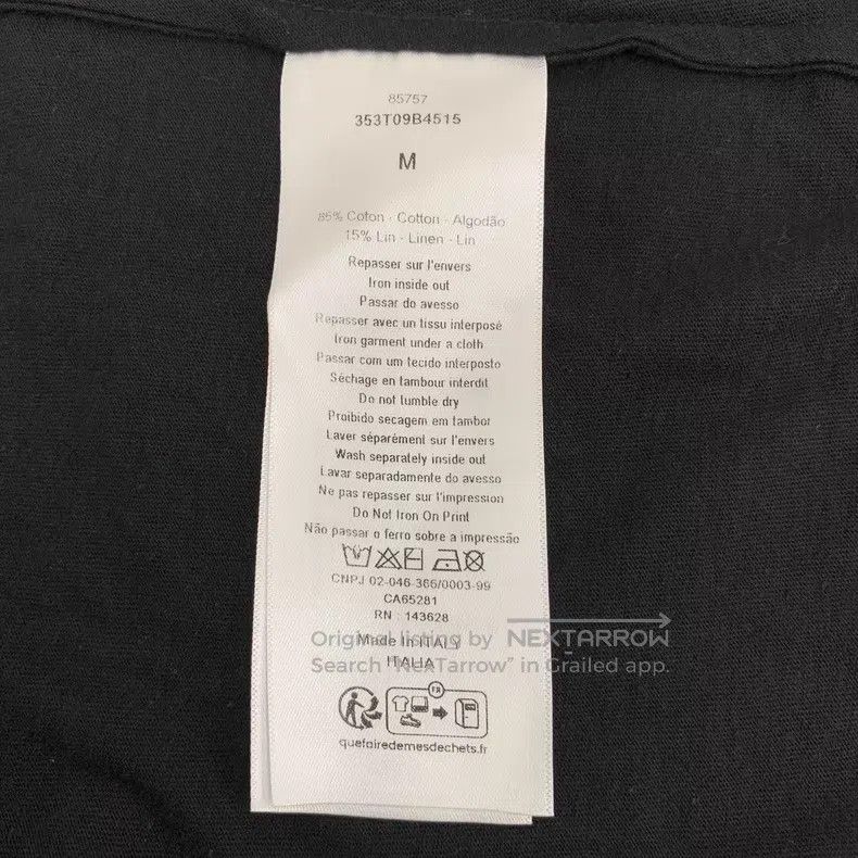 Dior Dior Black Phantom Tower Print Cotton Round-neck Short-sle Size M / US 6-8 / IT 42-44 - 6 Thumbnail