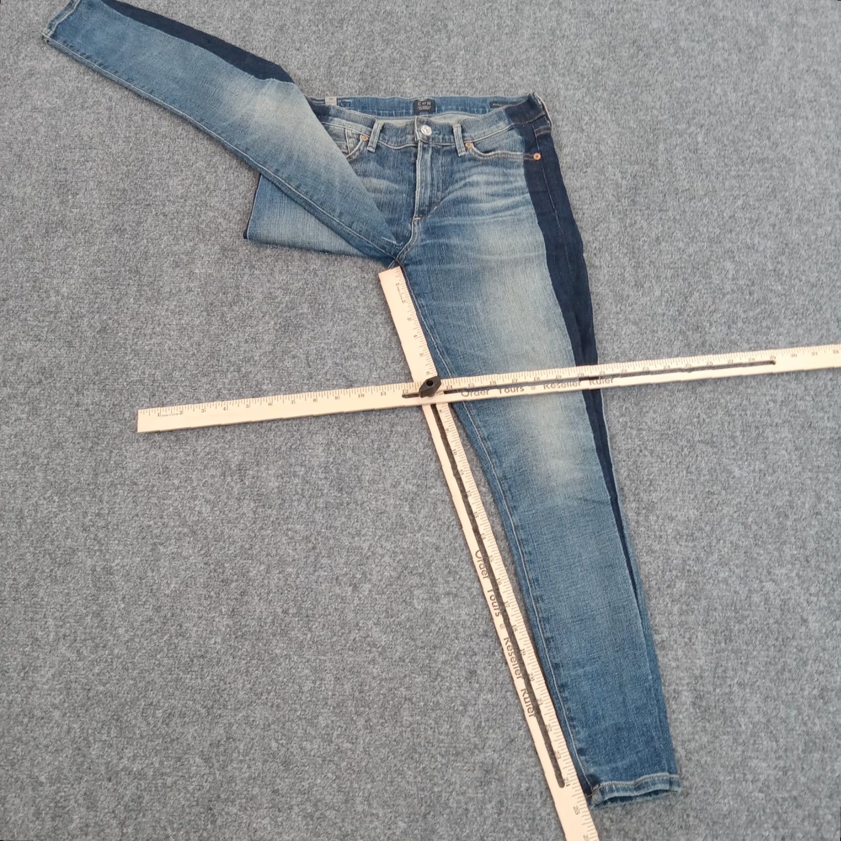 Citizens Of Humanity Citizens of Humanity Blue High Rise Skinny Jeans Womens 26 Size 26" / US 2 / IT 38 - 2 Thumbnail