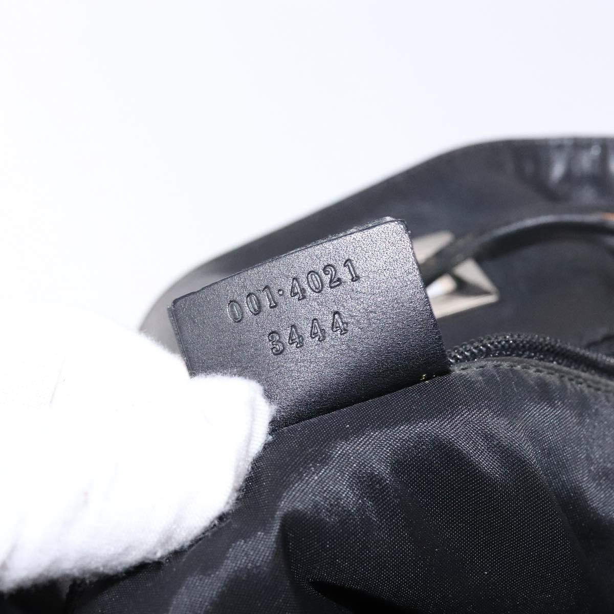 Gucci GUCCI Shoulder Bag Canvas Black Silver 001 001 Size ONE SIZE - 21 Thumbnail