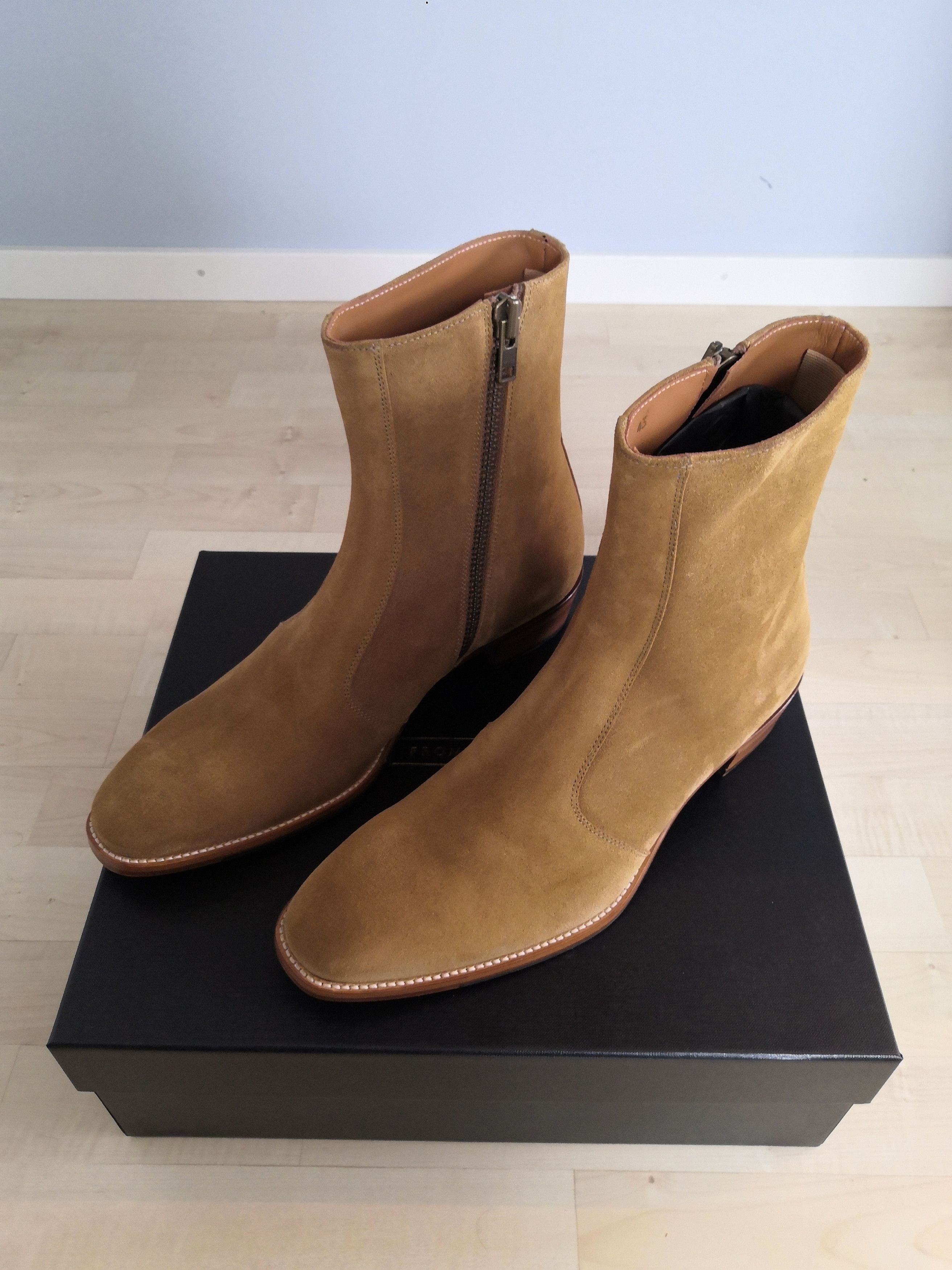 From The First From The First Luca 60mm Size Zip Boot | Grailed
