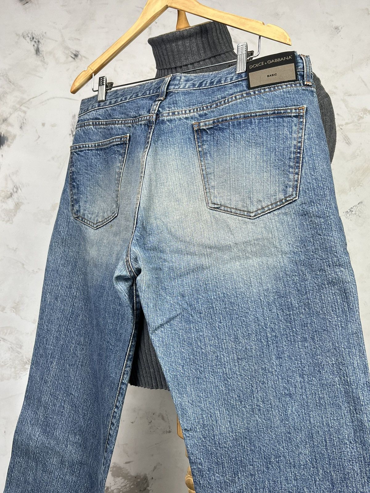 Dolce & Gabbana Vintage Dolce & Gabbana Basic Jeans Size 40 - 32 Size US 40 / EU 56 - 8 Thumbnail
