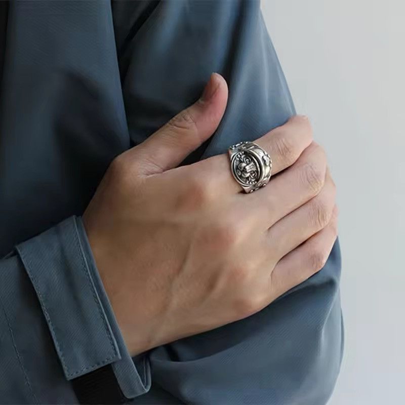 Jewelry Retro Cute Kitten Knight Cat Ring Size ONE SIZE - 6 Thumbnail