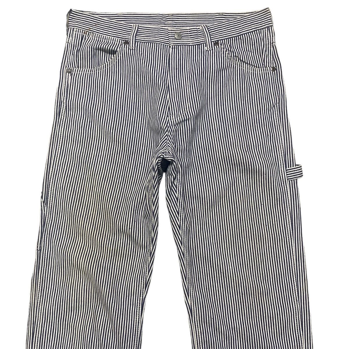 Ciaopanic Japanese Brand CIAOPANIC Hickory Carpenter Pants Slim Fit Size US 29 - 3 Thumbnail