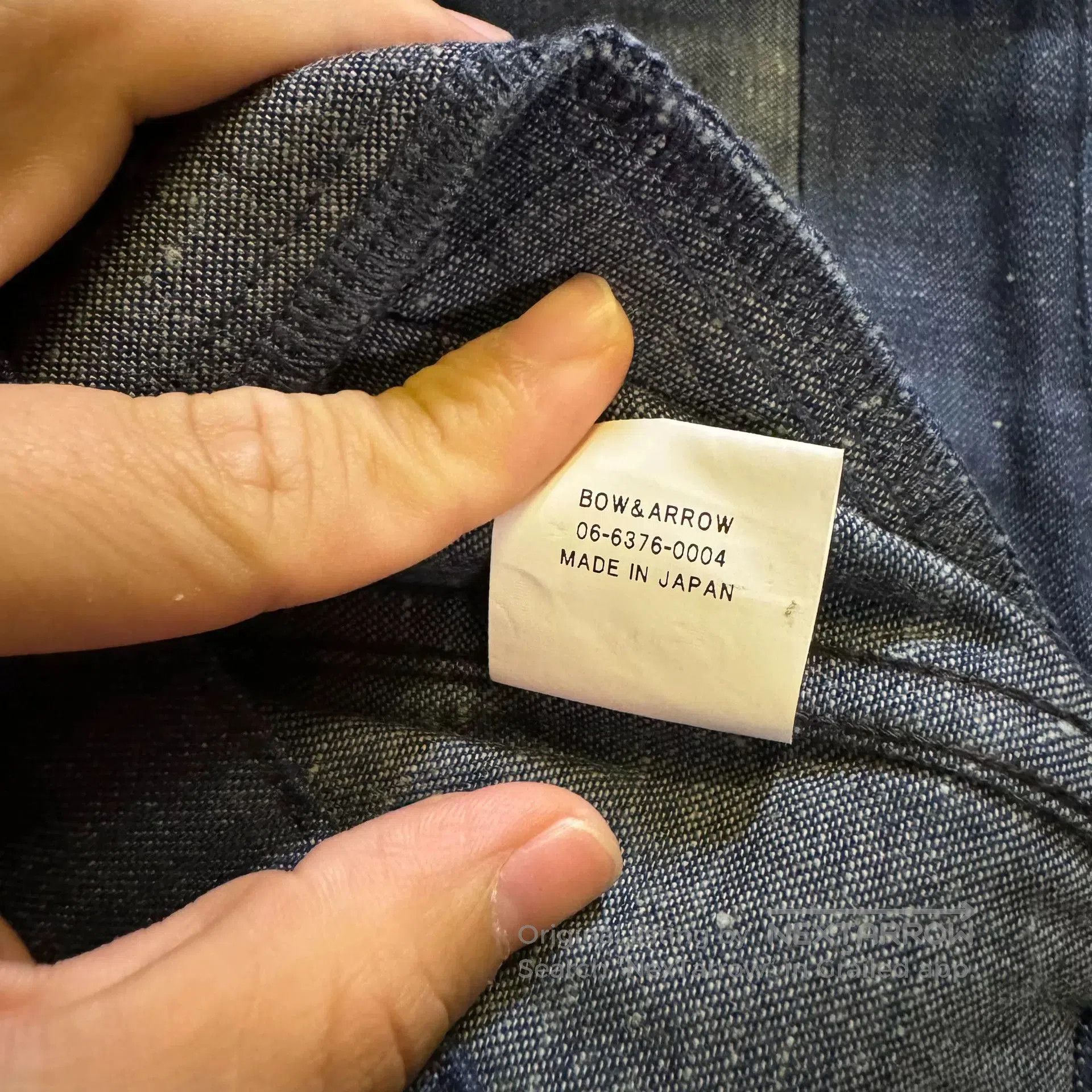 Vintage New Japanese USMC Denim Trousers. Size US 32 / EU 48 - 9 Thumbnail