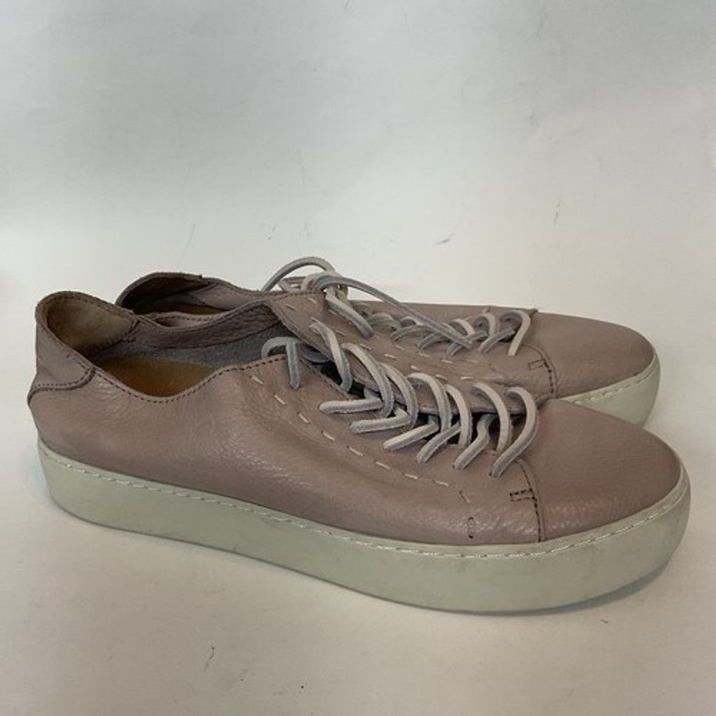 Frye Frye Lena Lilac Leather Low Top Lace Up Sneakers Women 9M Size US 9 / IT 39 - 6 Thumbnail