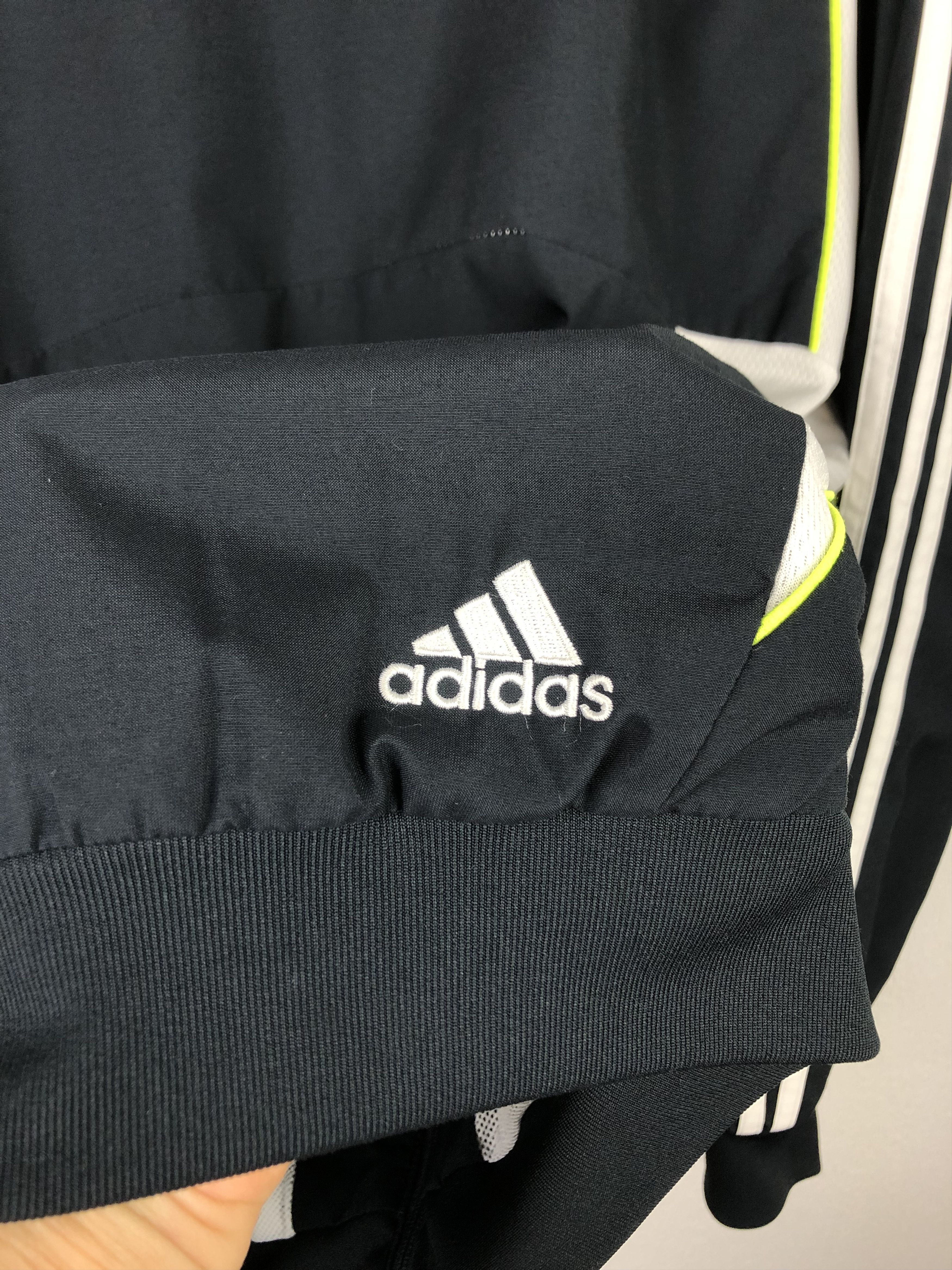 Adidas Vintage Adidas Chelsea Football Jacket Soccer Hooded Track Size US M / EU 48-50 / 2 - 13 Thumbnail