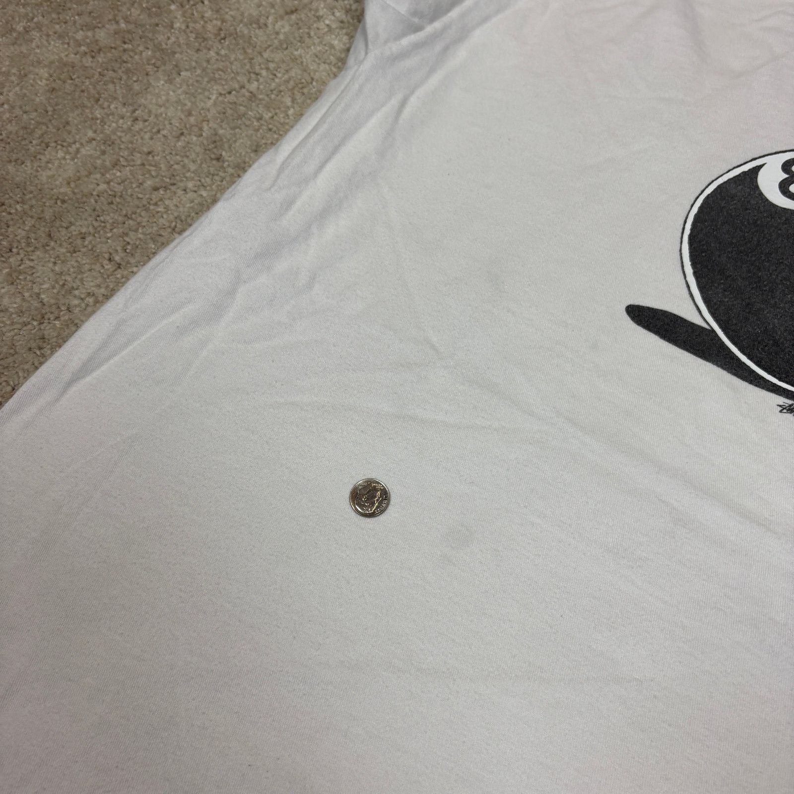 Stussy Stussy 8 Ball Man Tee Short Sleeve Shirt Men's Large Skater Size US L / EU 52-54 / 3 - 10 Thumbnail