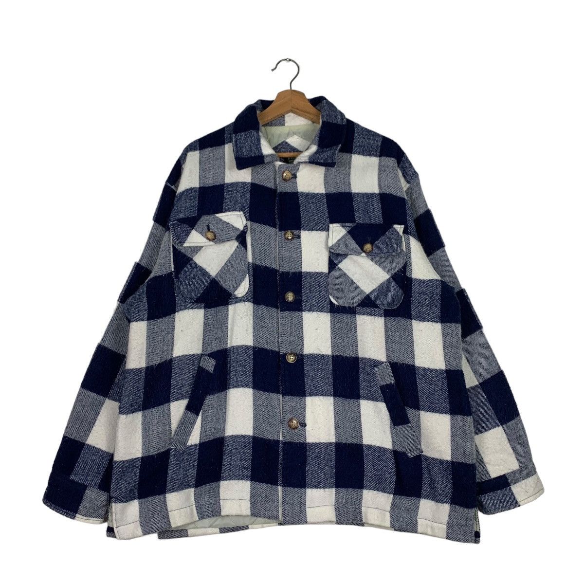 Japanese Brand RAMJET FREAK Collection Four Pocket Tartan Flannel #0538-C25 Size US L / EU 52-54 / 3 - 1 Thumbnail