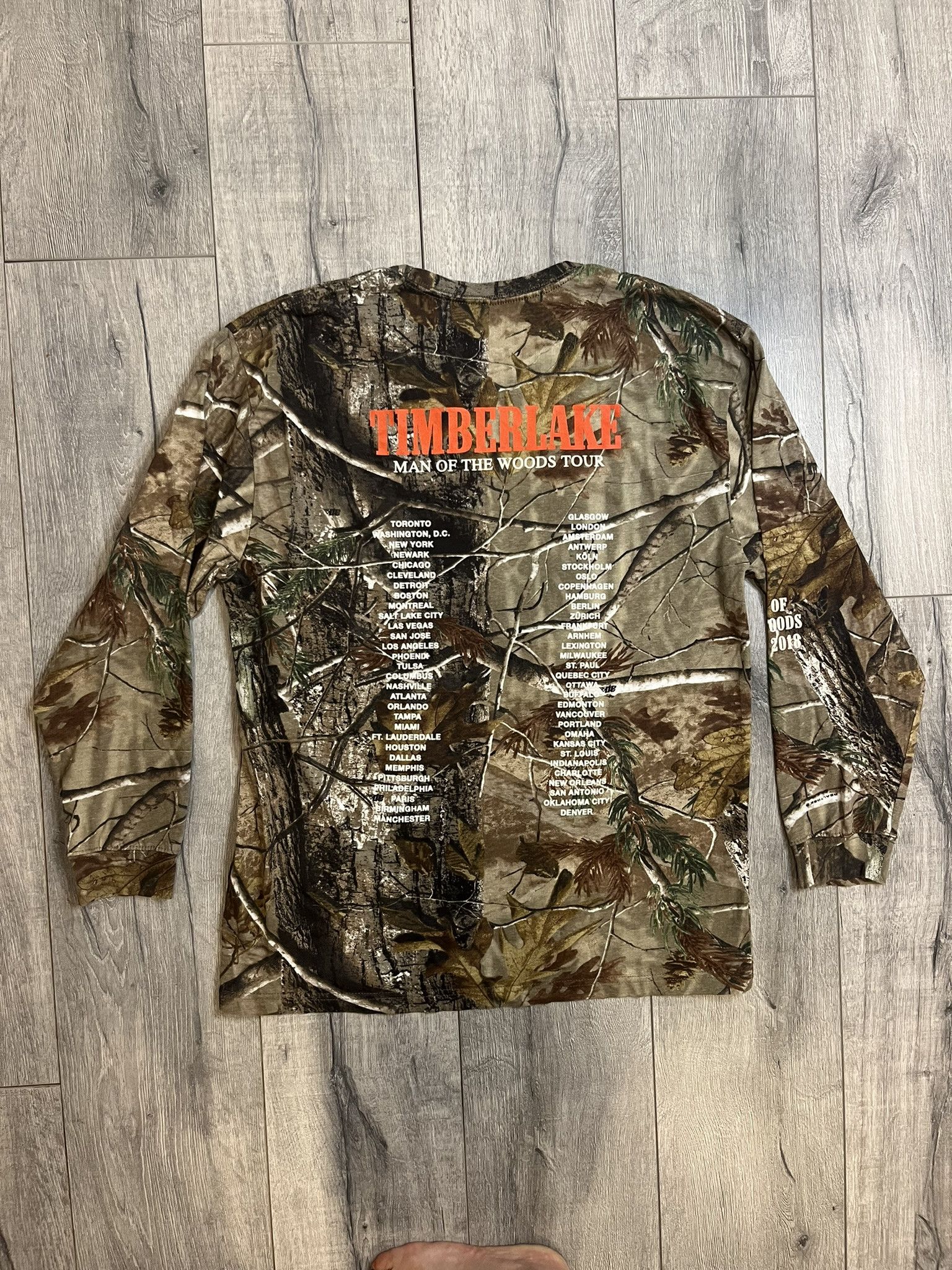Band Tees Justin Timberlake Man of The Woods Tour Merch. Large Size US L / EU 52-54 / 3 - 9 Thumbnail