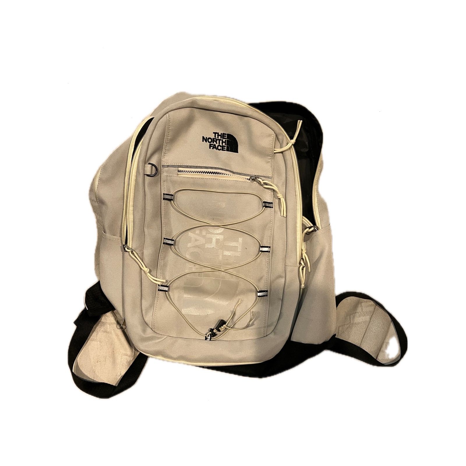 The North Face The North Face Super Pack 30L nm2dp00k White Black Size 30 - 1 Thumbnail