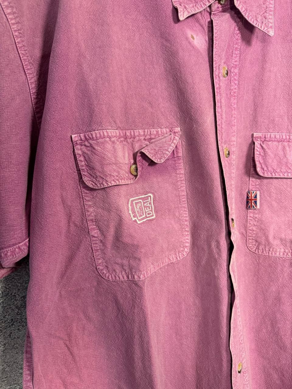 Flannel × Japanese Brand Oversize Shirt Pink Deal Oldmoney Vintage y2k sk8 XL size Size US XL / EU 56 / 4 - 9 Thumbnail