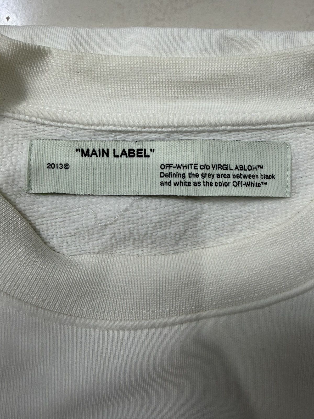 Off-White Off-White Dripping Arrows White Sweatshirt Size US S / EU 44-46 / 1 - 6 Thumbnail
