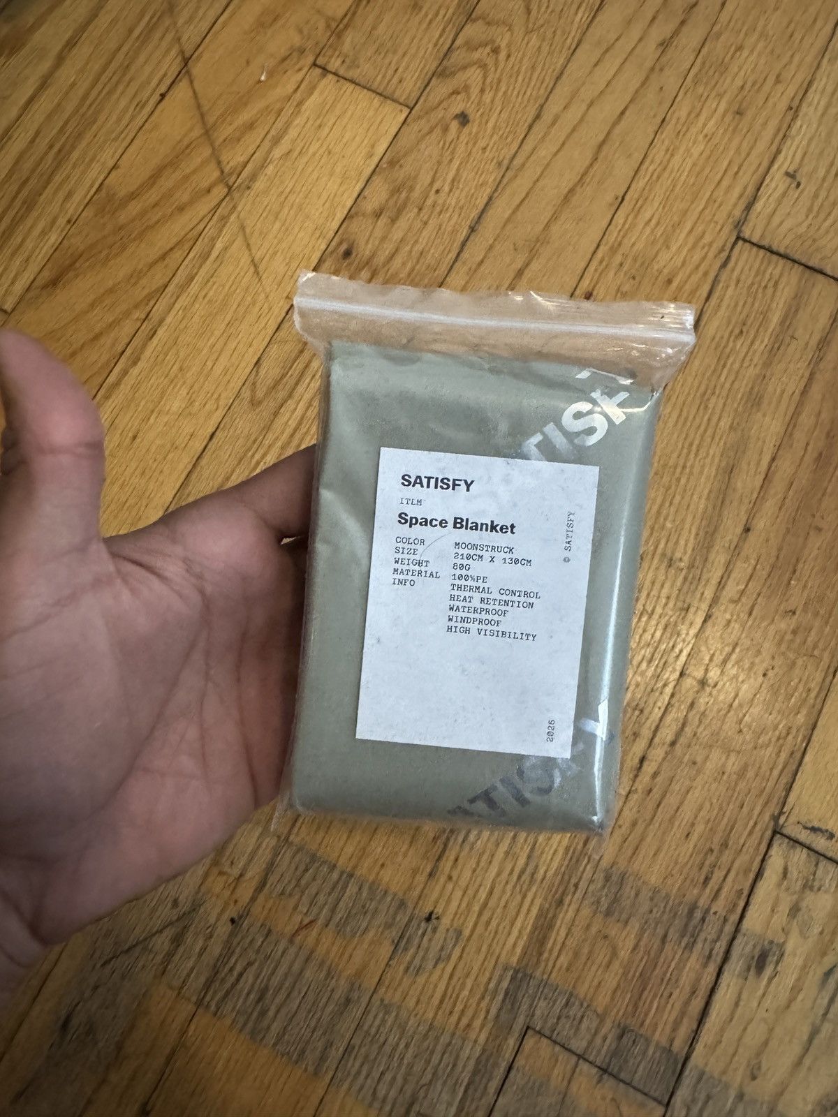 Satisfy Satisfy running space blanket Size ONE SIZE - 2 Thumbnail