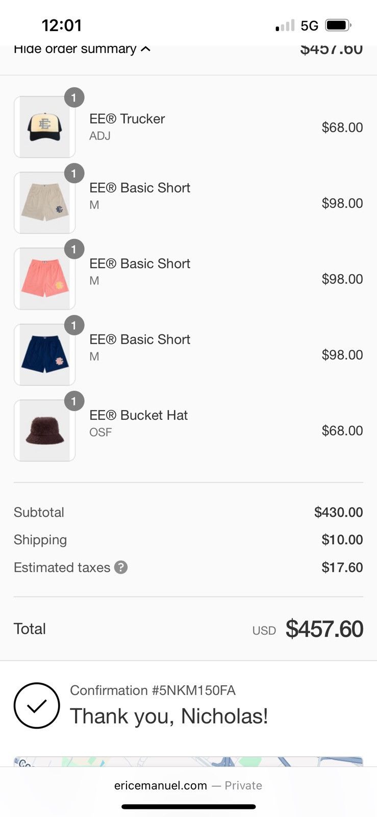 Eric Emanuel Eric Emanuel EE brown fuzzy bucket hat Size ONE SIZE - 3 Thumbnail