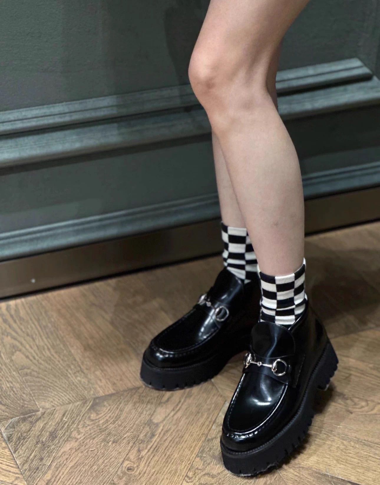 Gucci Gucci Women's Classic Horsebit Platform Loafer 35.5 EU New Size US 4.5 / IT 34.5 - 2 Thumbnail