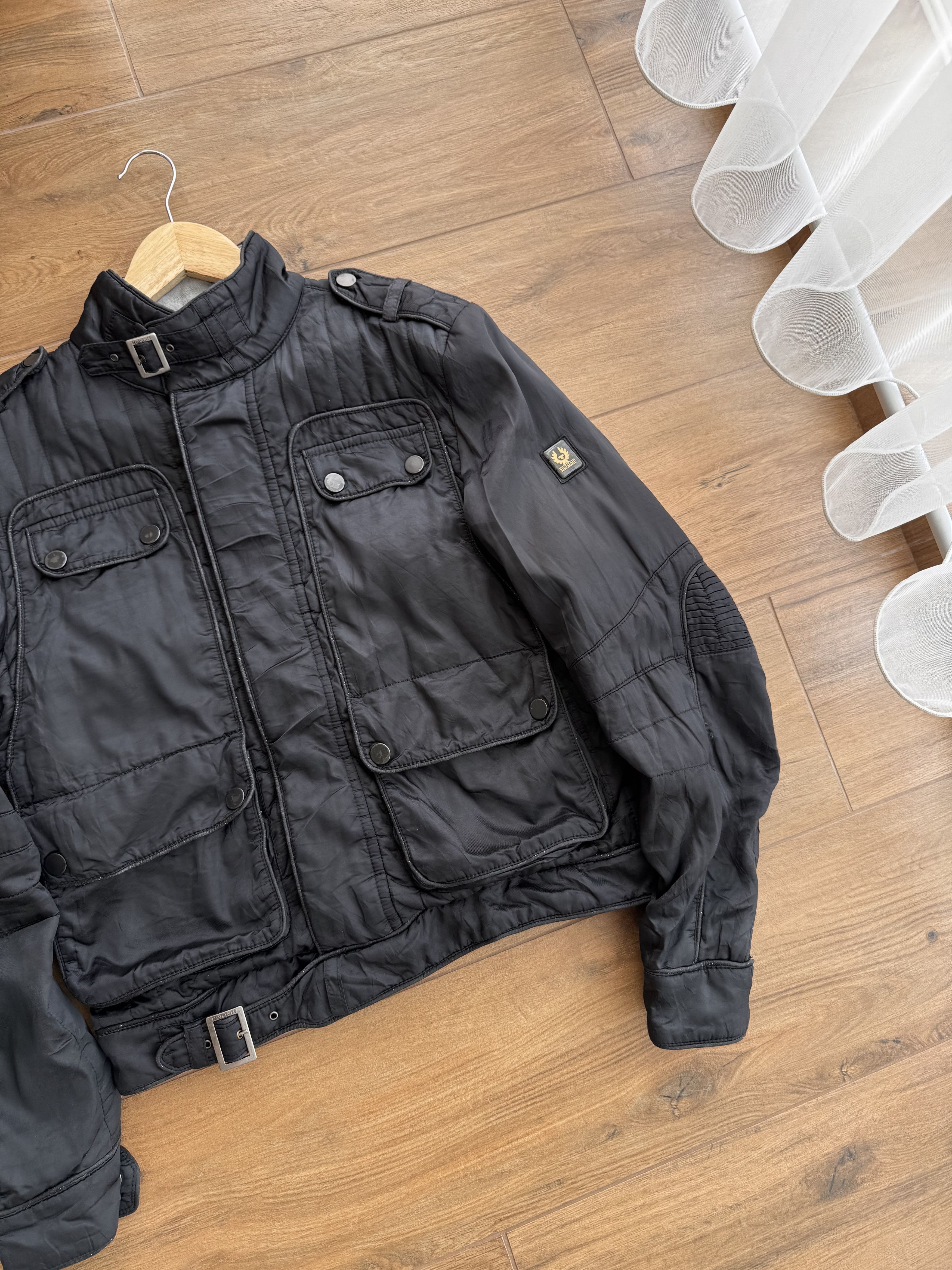 Belstaff × Vintage Vintage Belstaff Nylon Black Label Moto W' Jacket Size M / US 6-8 / IT 42-44 - 8 Thumbnail