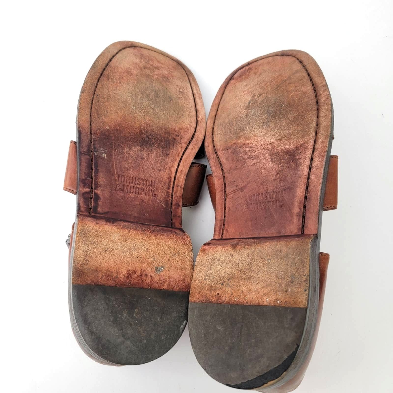 Johnston & Murphy Johnston & Murphy Domani Leather Hurache Fisherman Sandals Size US 8 / EU 41 - 4 Thumbnail