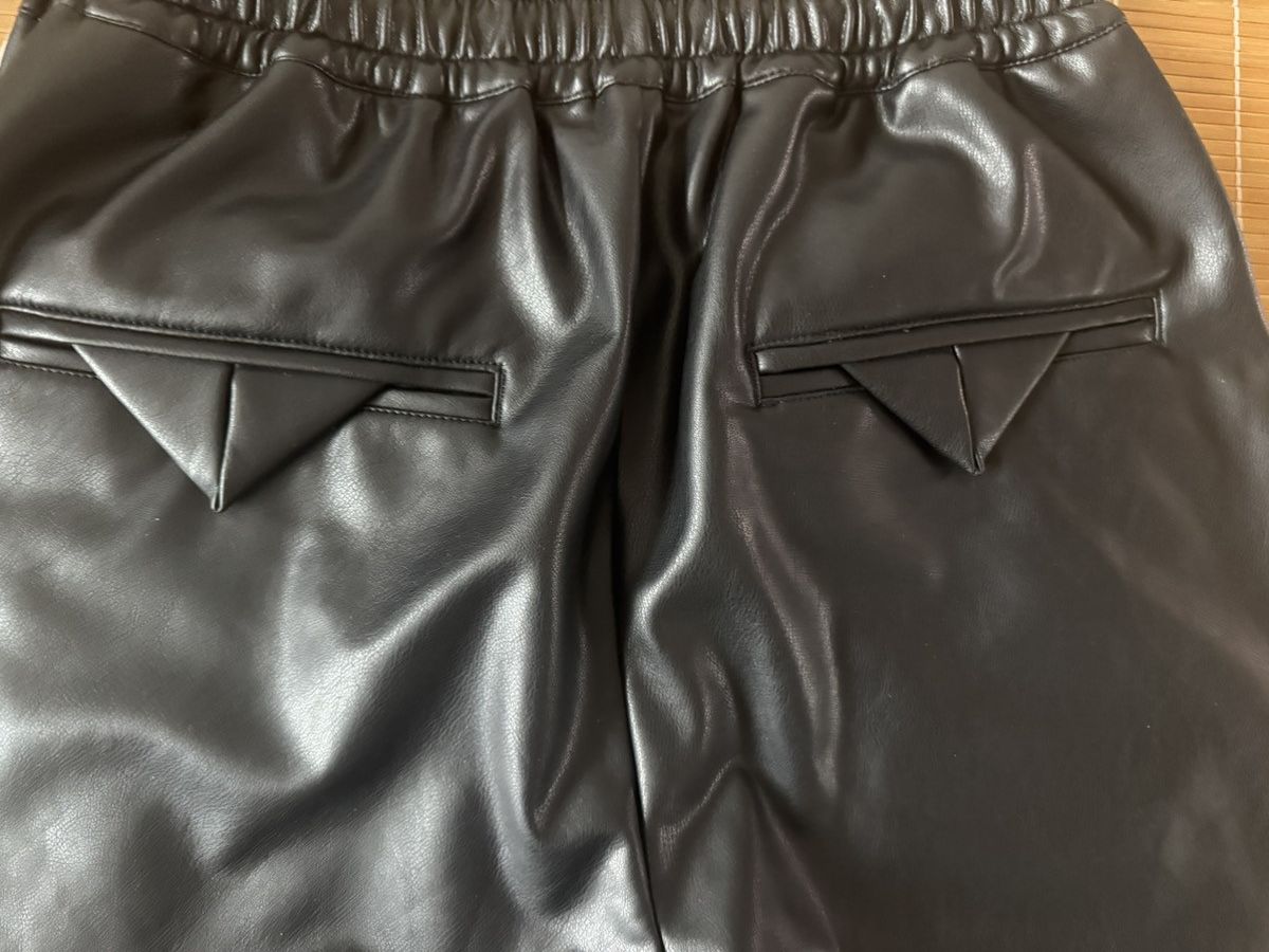 Sasquatchfabrix Black faux leather pants Size US 29 - 10 Thumbnail