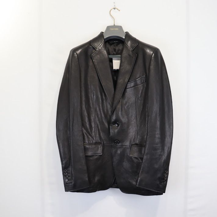 Tom Ford o1rshd1 Leather Jacket in Black Size US M / EU 48-50 / 2 - 1 Thumbnail