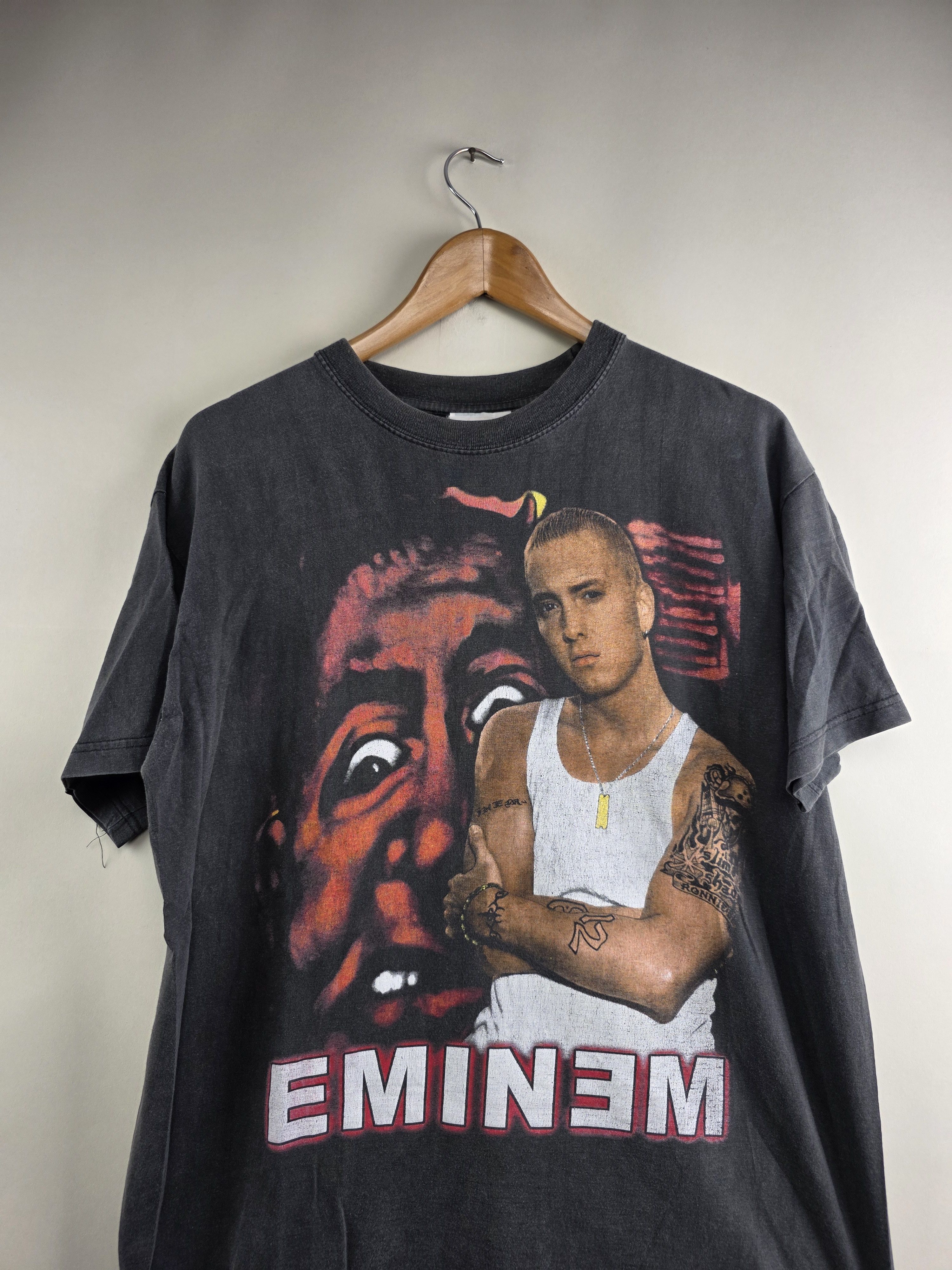 Band Tees × Rap Tees × Vintage 2000 Eminem Euro L 21.5" 27.5" Size US L / EU 52-54 / 3 - 2 Thumbnail